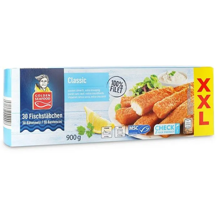 GOLDEN SEAFOOD Fischstäbchen