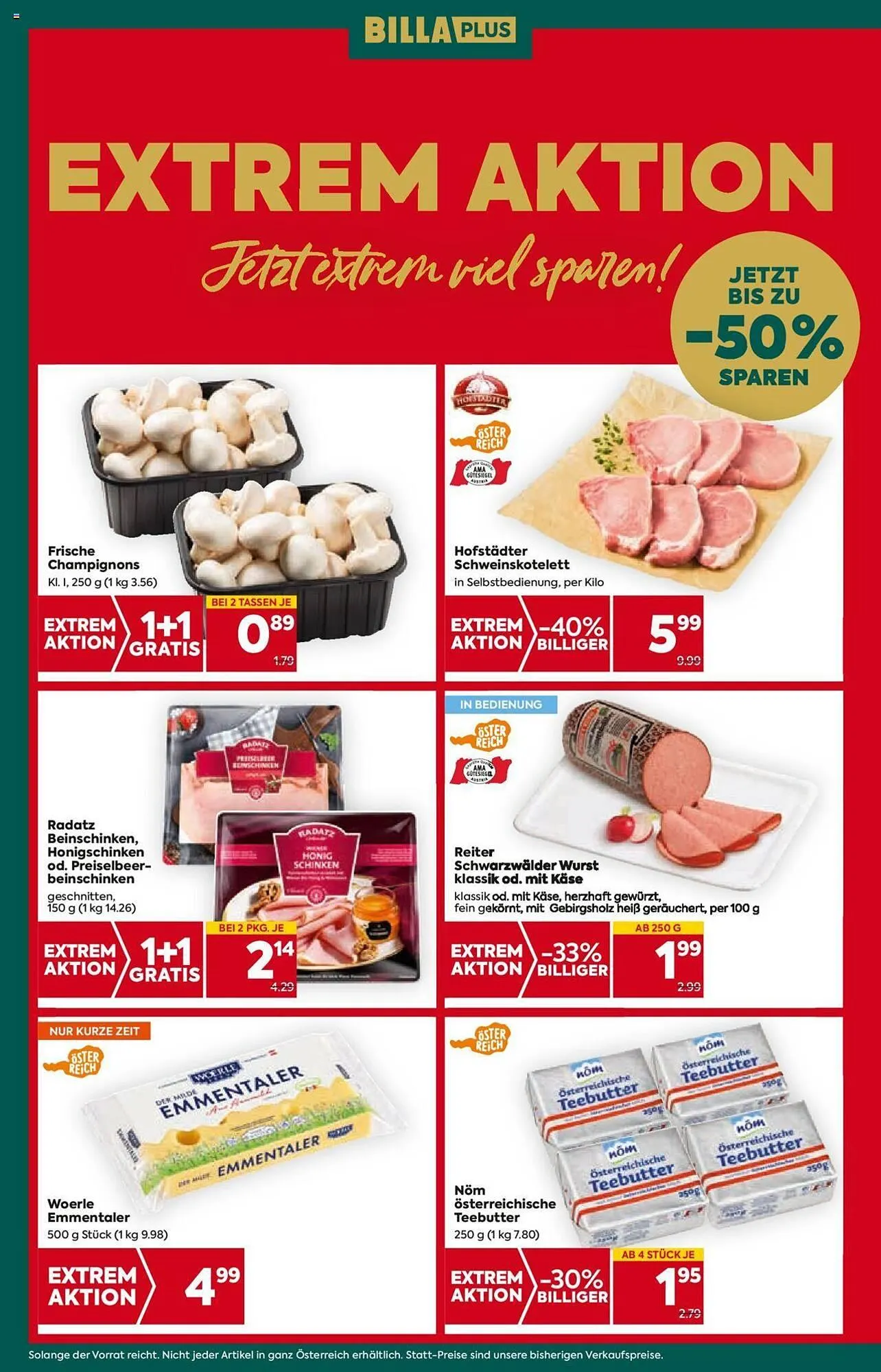 Billa Flugblatt von 7. Dezember bis 13. Dezember 2023 - Flugblätt seite 4