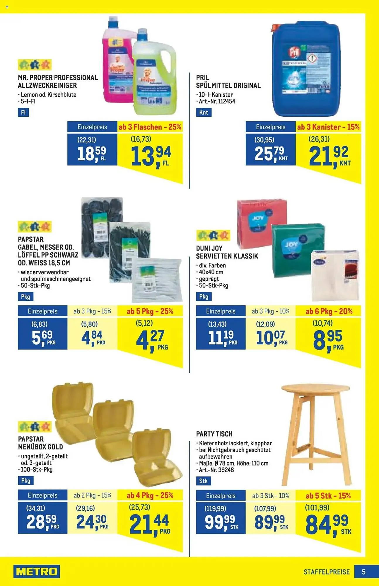 Metro Flugblatt von 16. Oktober bis 29. Oktober 2025 - Flugblätt seite  5