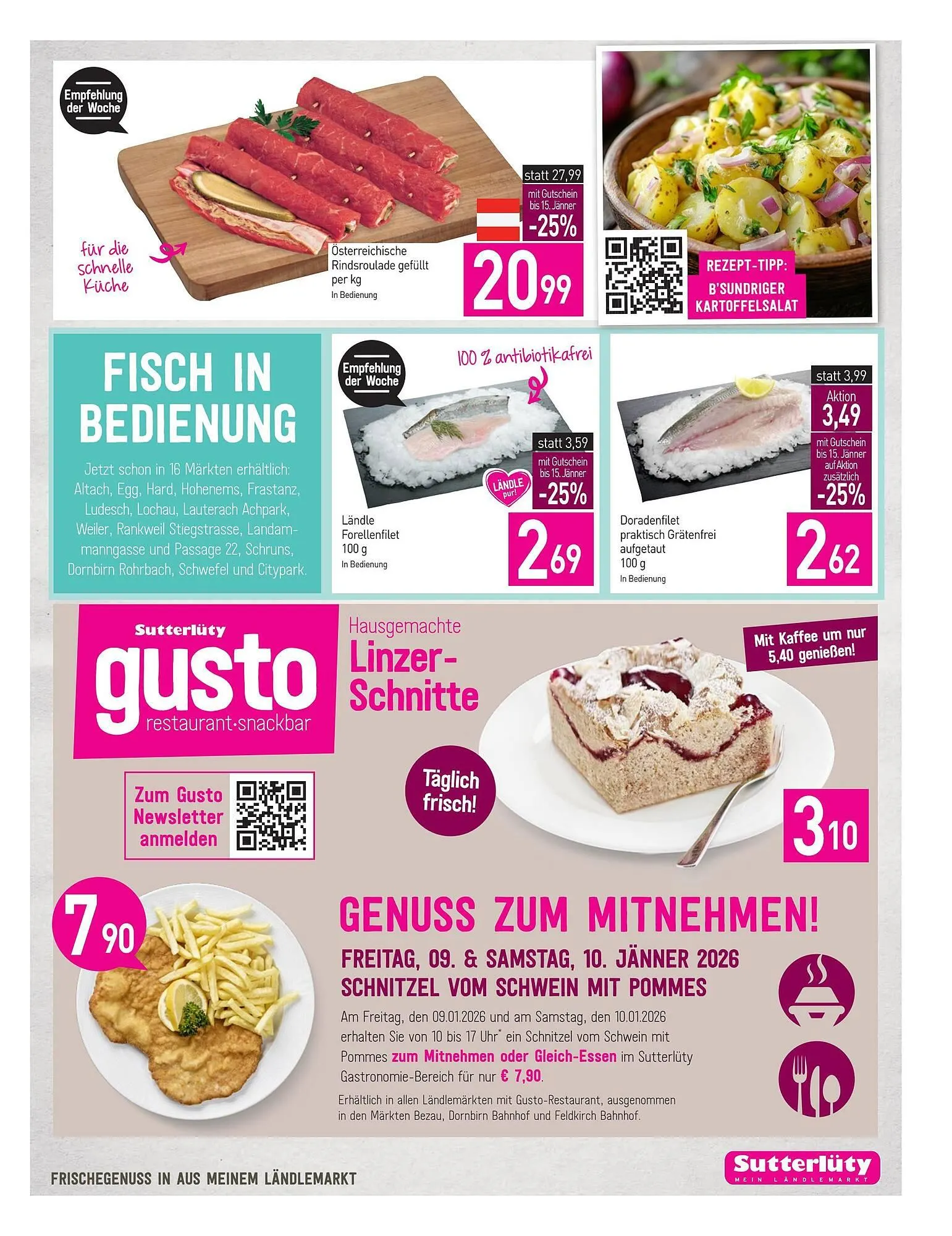 Sutterlüty Flugblatt von 8. Jänner bis 13. Jänner 2026 - Flugblätt seite  11