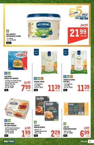 METRO Flugblatt Food - Profi von 11. Juni bis 24. Juni 2026 - Flugblätt seite  21
