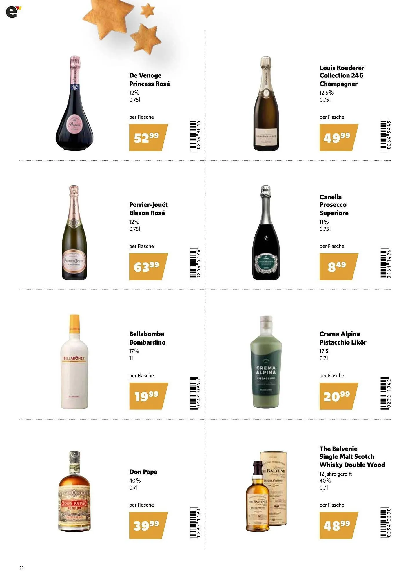 Eurogast Grissemann Flugblatt von 1. Dezember bis 31. Dezember 2025 - Flugblätt seite  22