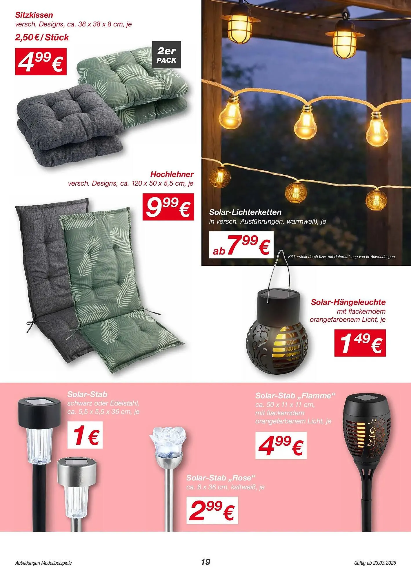 KiK Prospekt von 23. März bis 19. April 2026 - Flugblätt seite  19