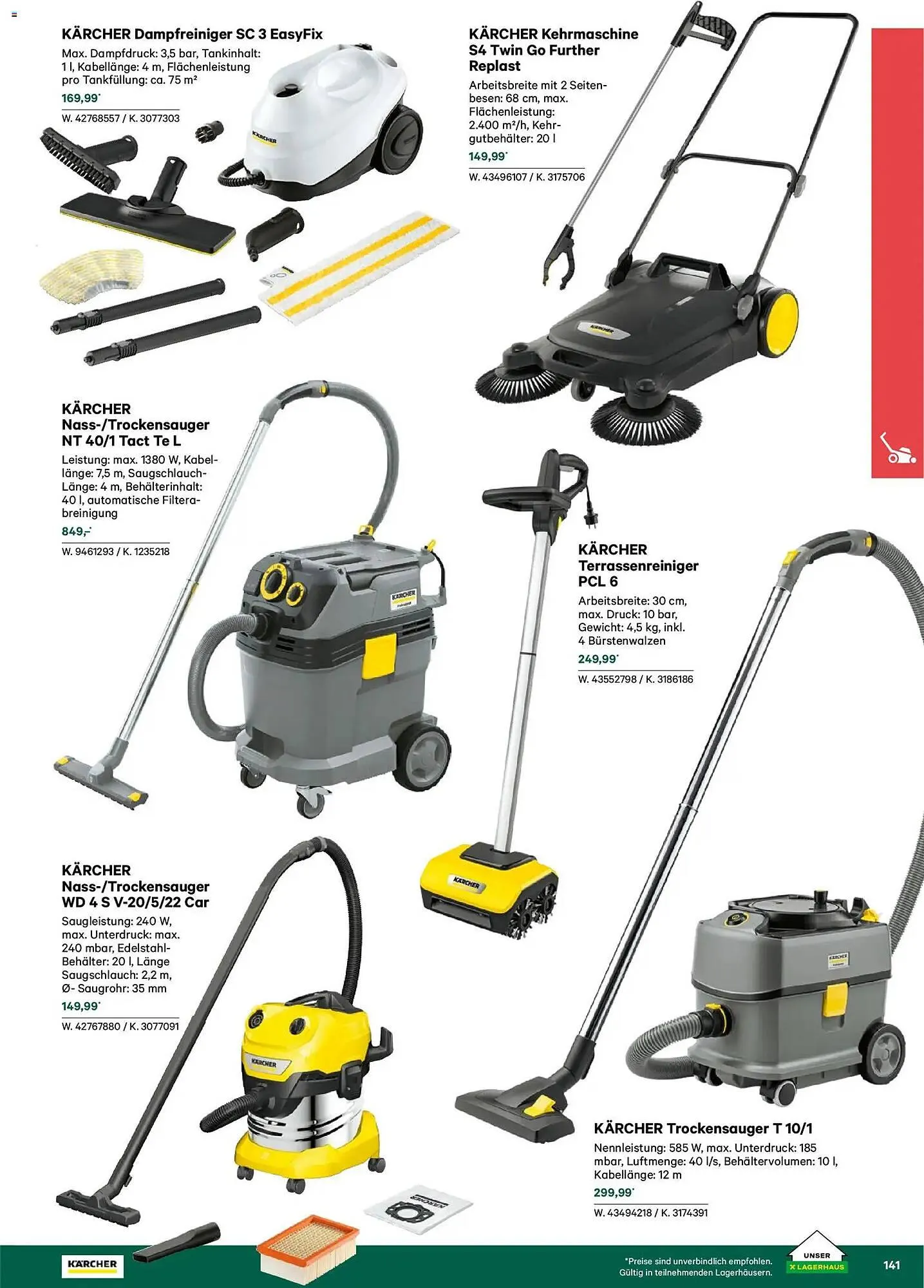 Lagerhaus Flugblatt von 22. Februar bis 31. Mai 2026 - Flugblätt seite  141