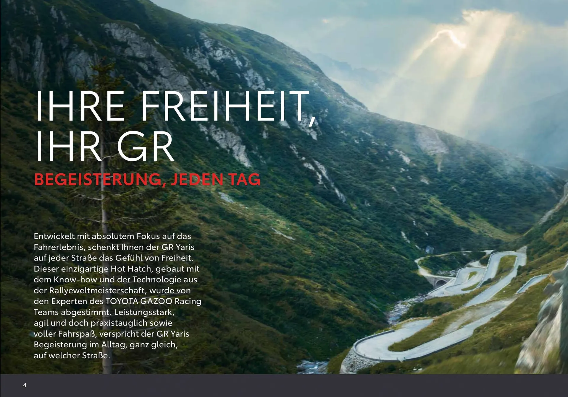 Toyota GR Yaris Flugblatt von 11. Juli bis 10. Jänner 2025 - Flugblätt seite 4