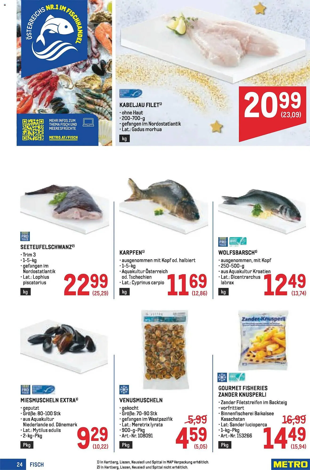 Metro Flugblatt von 27. November bis 10. Dezember 2025 - Flugblätt seite  24