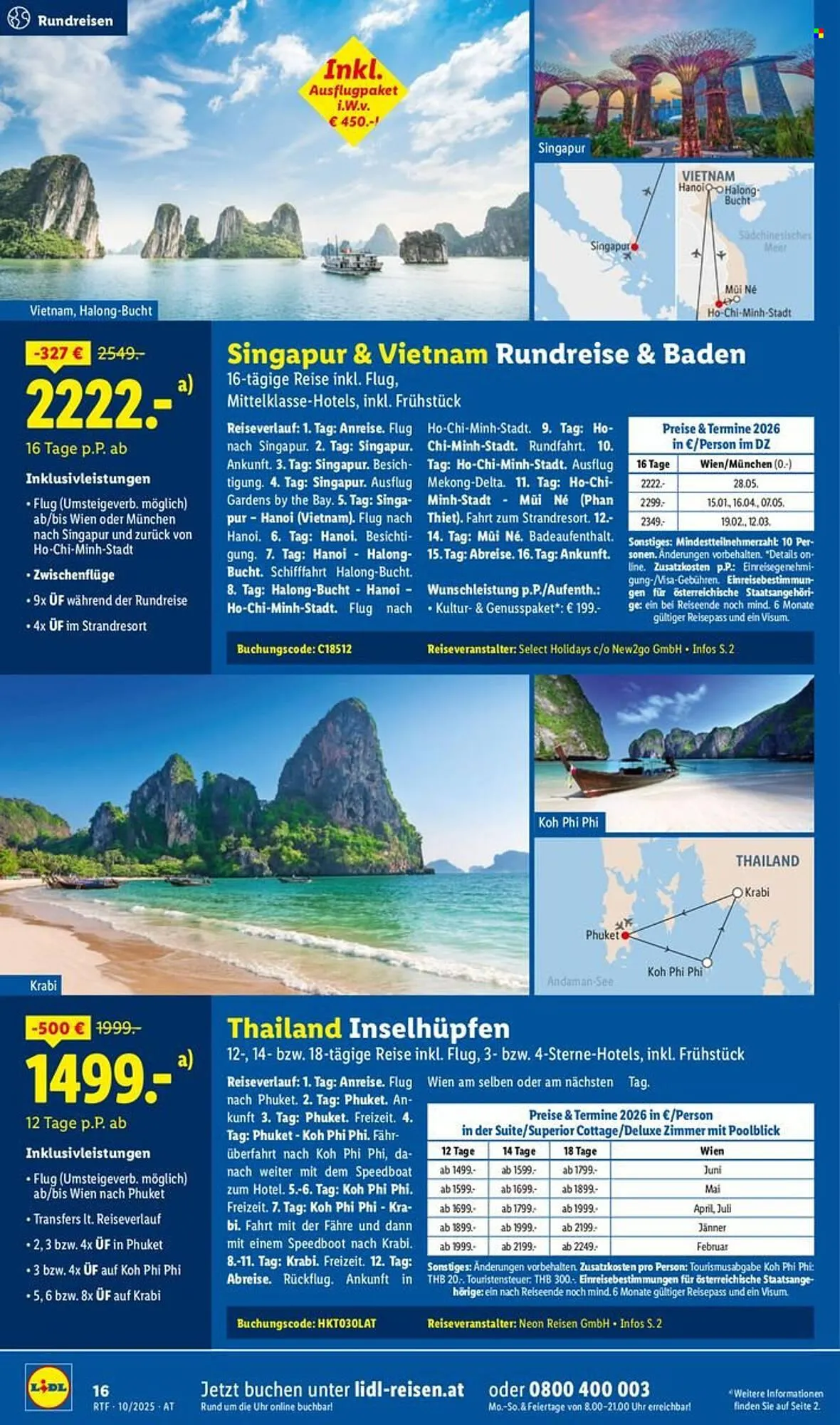 Lidl Flugblatt von 13. Oktober bis 15. November 2025 - Flugblätt seite  16