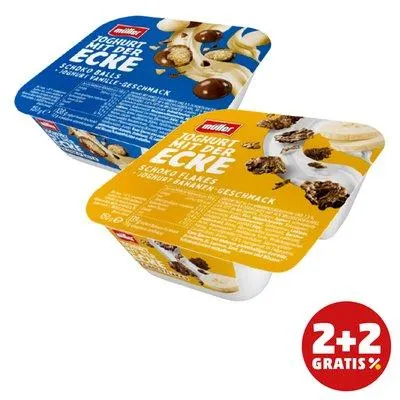 Müller Joghurt mit der Ecke