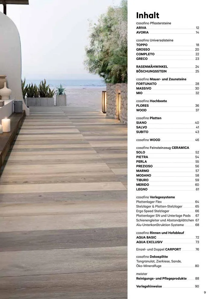 Casafino Katalog von 1. Februar bis 31. Dezember 2024 - Flugblätt seite 9