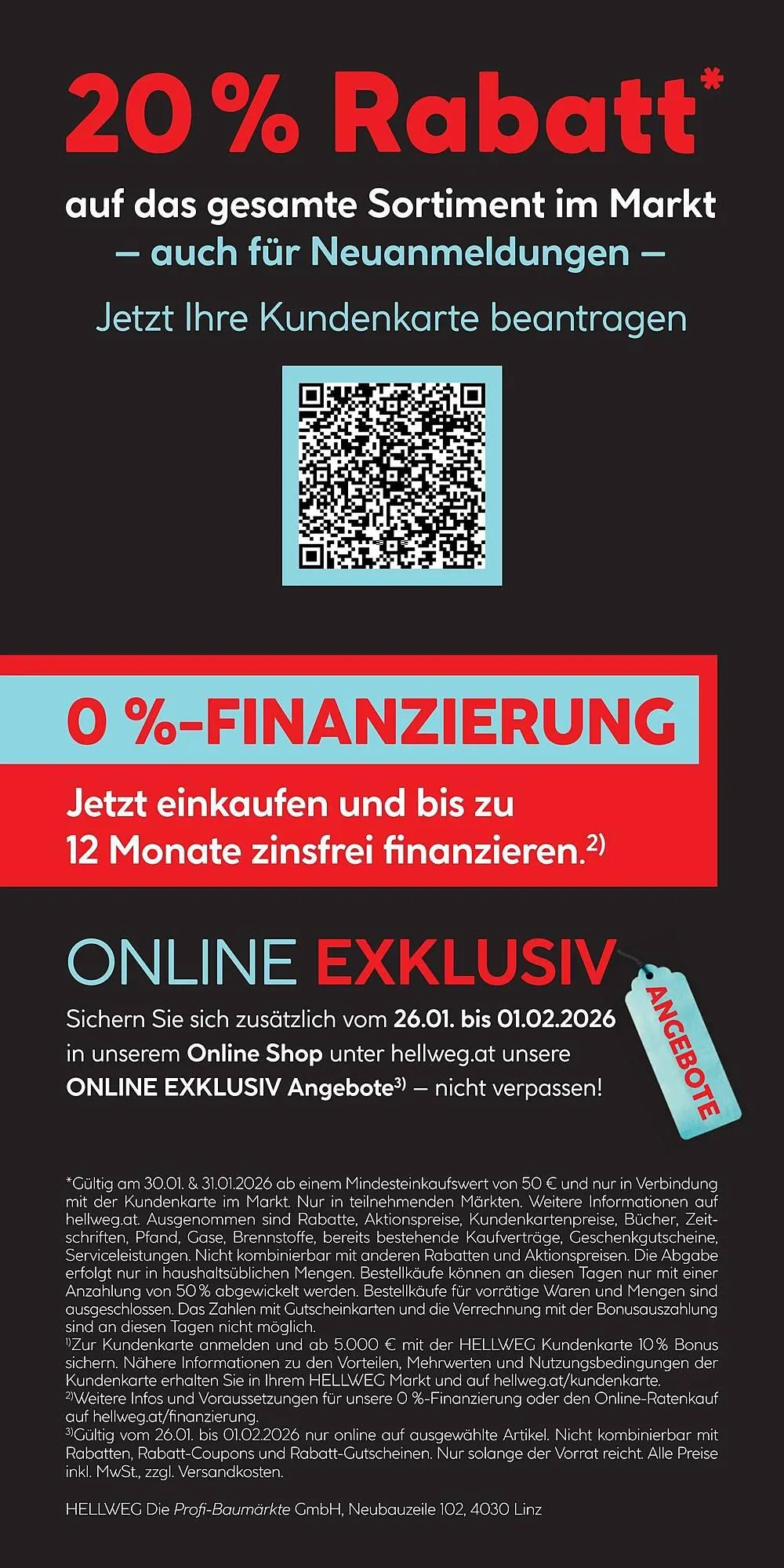 Hellweg Prospekt von 30. Jänner bis 31. Jänner 2026 - Flugblätt seite  2