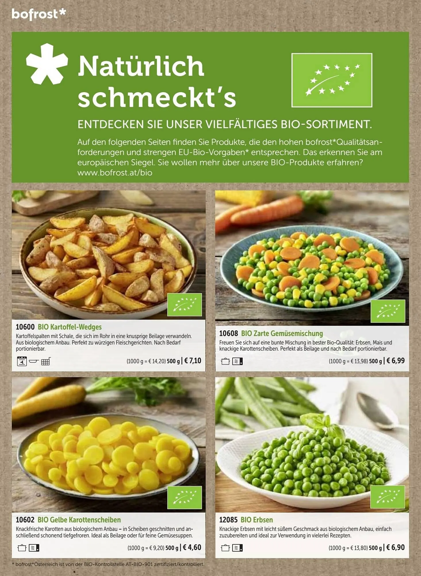 Bofrost Flugblatt von 25. September bis 29. Februar 2024 - Flugblätt seite 14