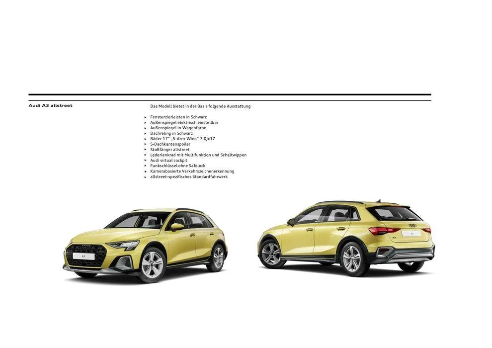 Audi A3 Sportback von 20. März bis 20. März 2025 - Flugblätt seite 12