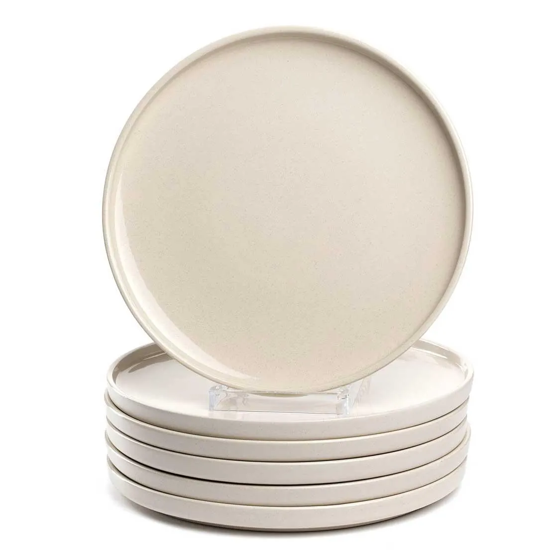 Keramikteller ROMA 27 cm creme 6er-Set