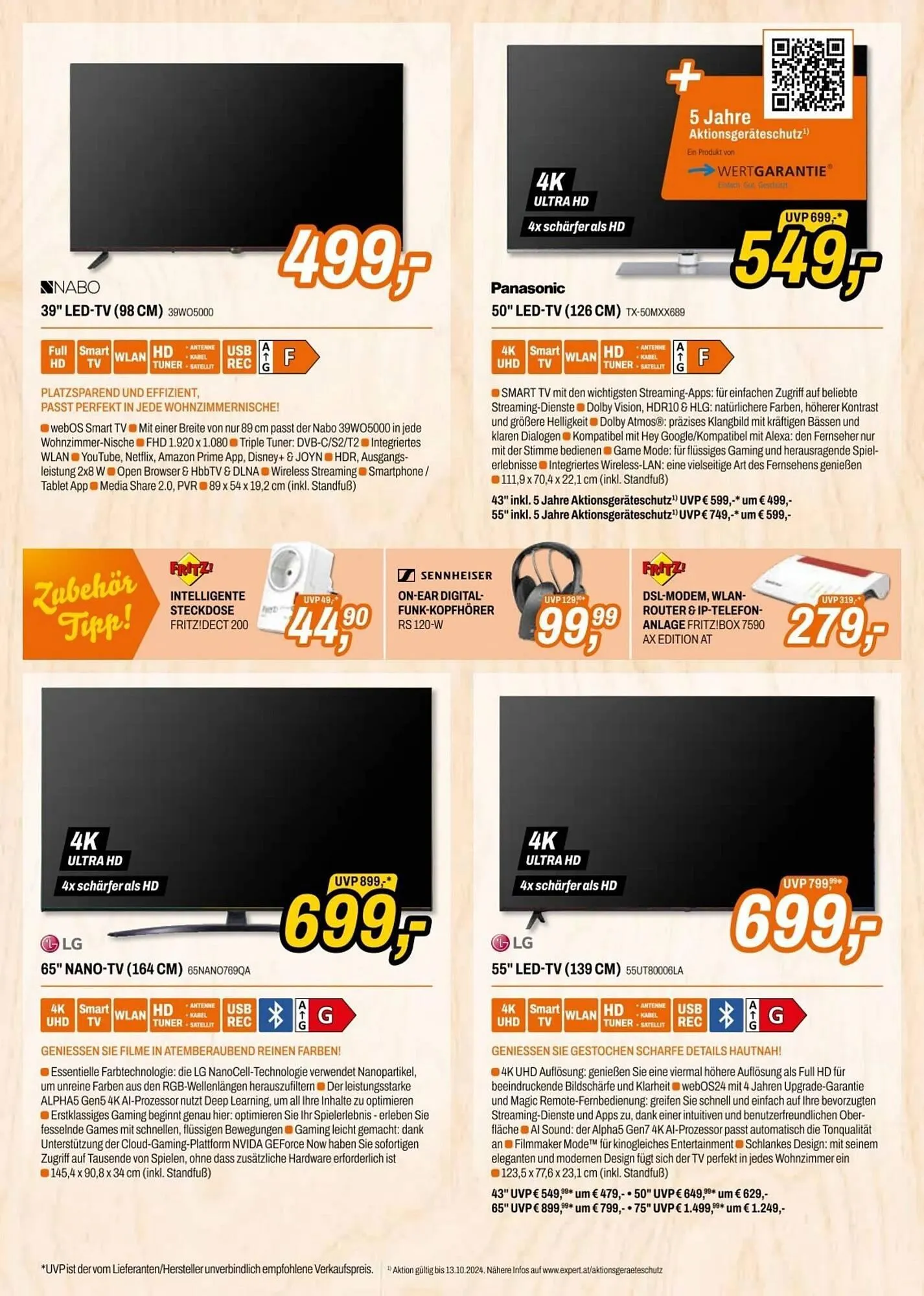 Expert Flugblatt von 24. September bis 13. Oktober 2024 - Flugblätt seite 10