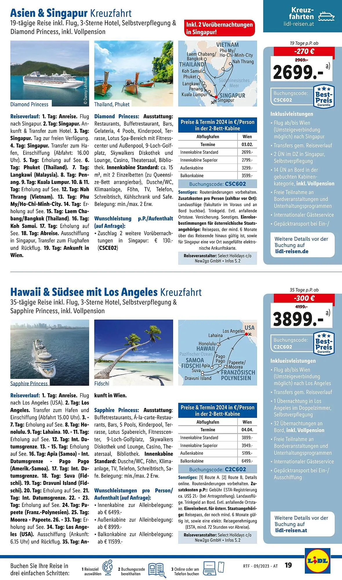 Lidl Flugblatt von 13. September bis 30. September 2023 - Flugblätt seite 19