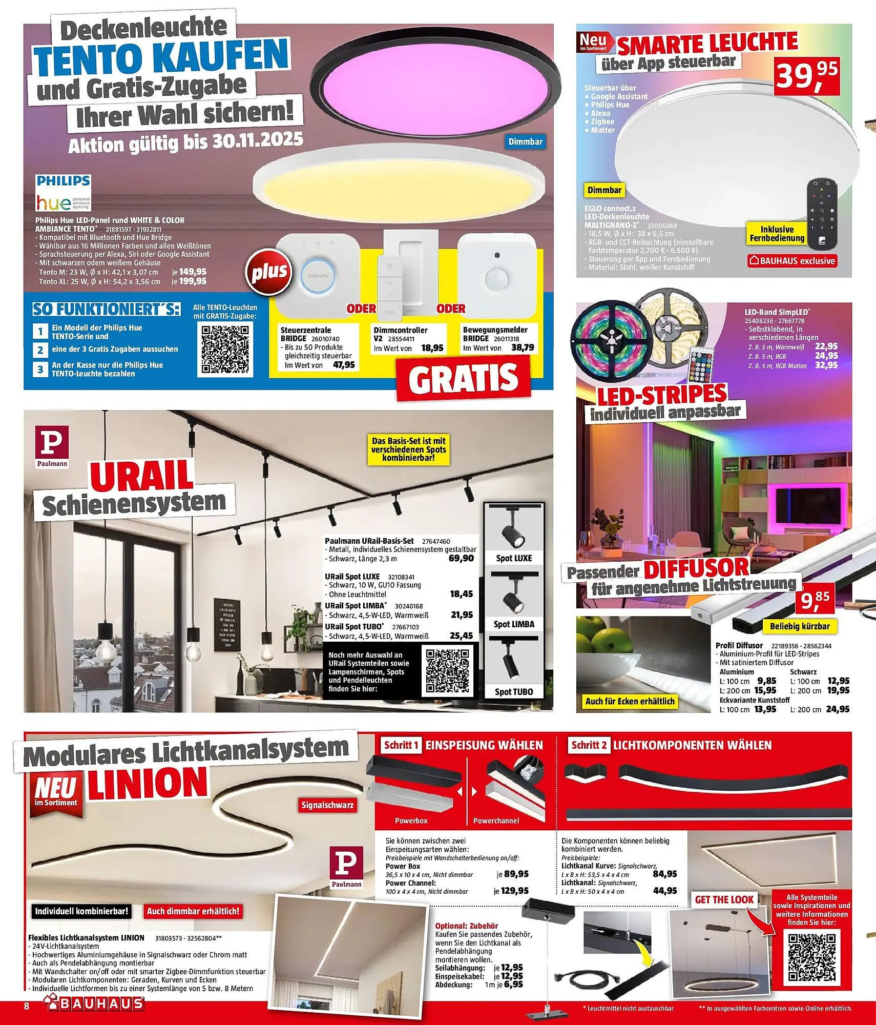 Bauhaus Flugblatt von 12. November bis 2. Dezember 2025 - Flugblätt seite 8