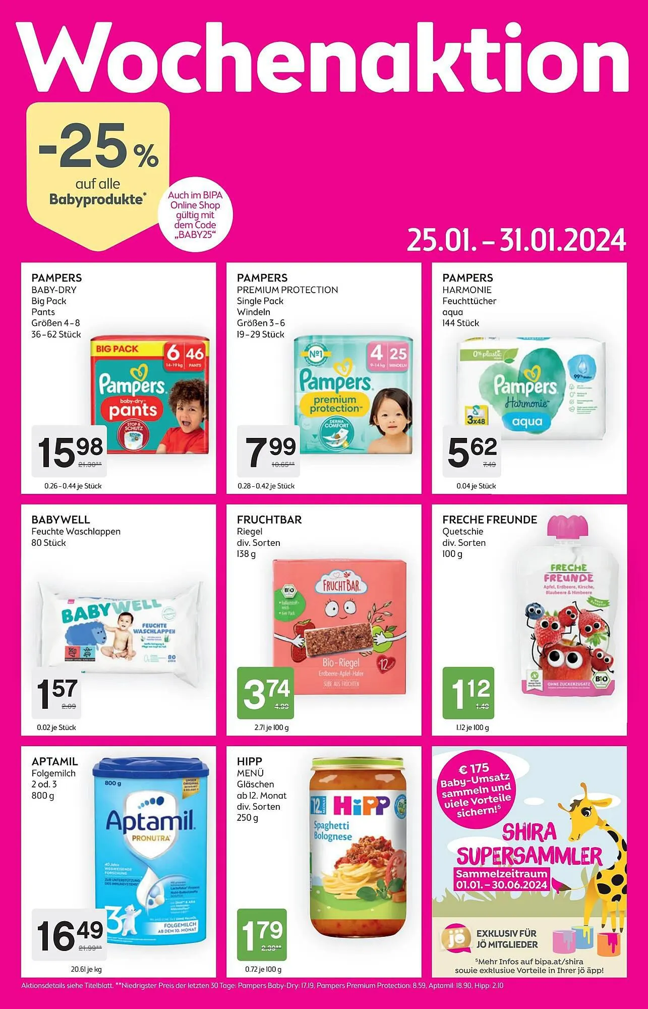 Bipa Flugblatt von 18. Jänner bis 31. Jänner 2024 - Flugblätt seite 8