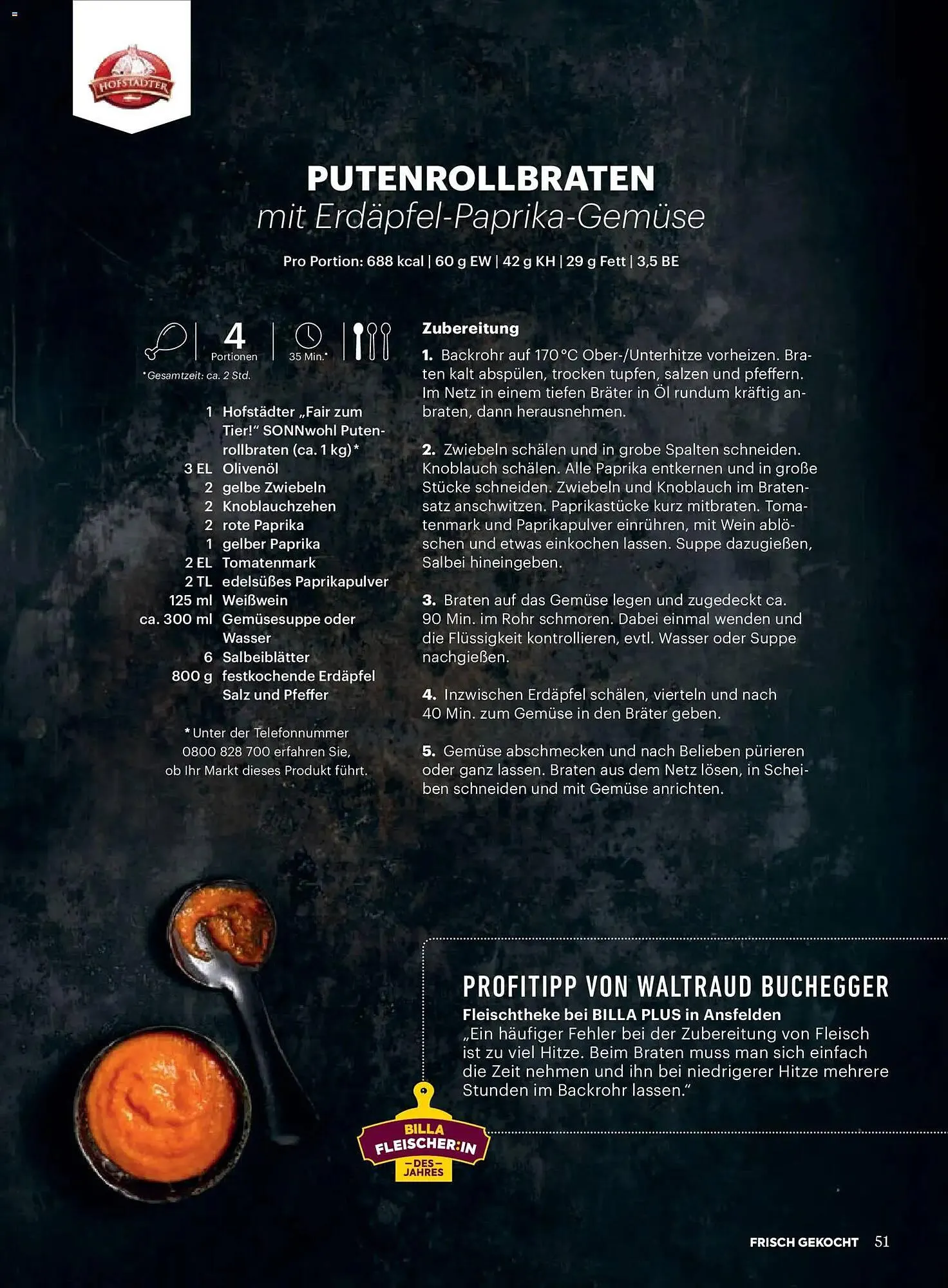 Billa Flugblatt von 1. Dezember bis 31. Dezember 2025 - Flugblätt seite 51