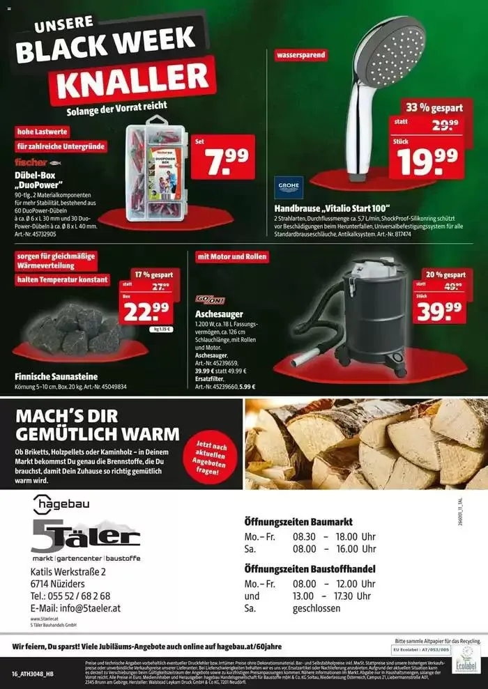 Tolles Angebot für alle Kunden von 21. November bis 5. Dezember 2024 - Flugblätt seite 7