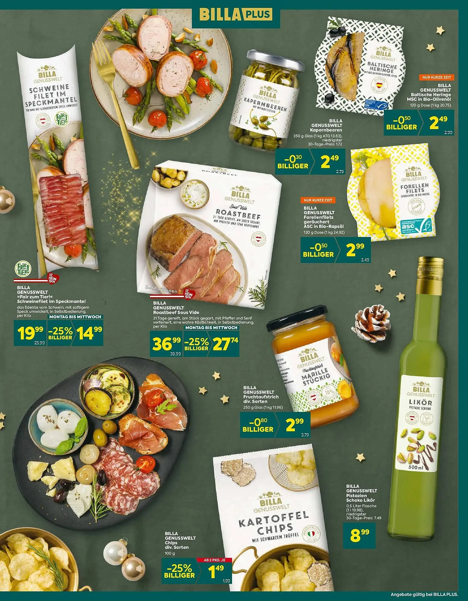 Billa Flugblatt von 18. Dezember bis 24. Dezember 2025 - Flugblätt seite  6