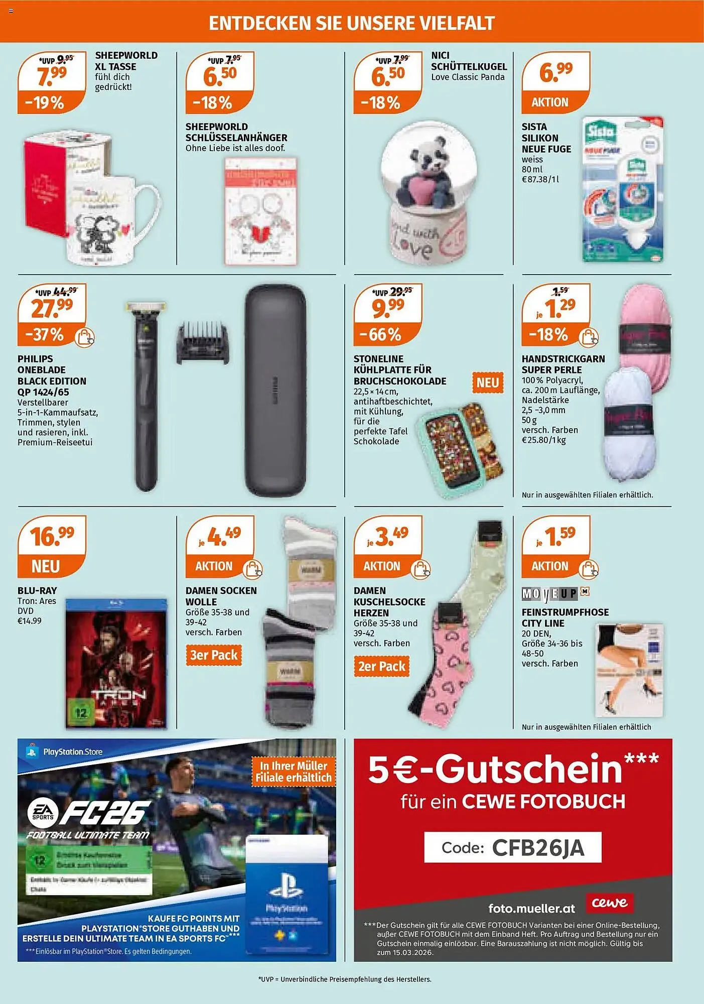 Müller Flugblatt von 2. Februar bis 7. Februar 2026 - Flugblätt seite  17