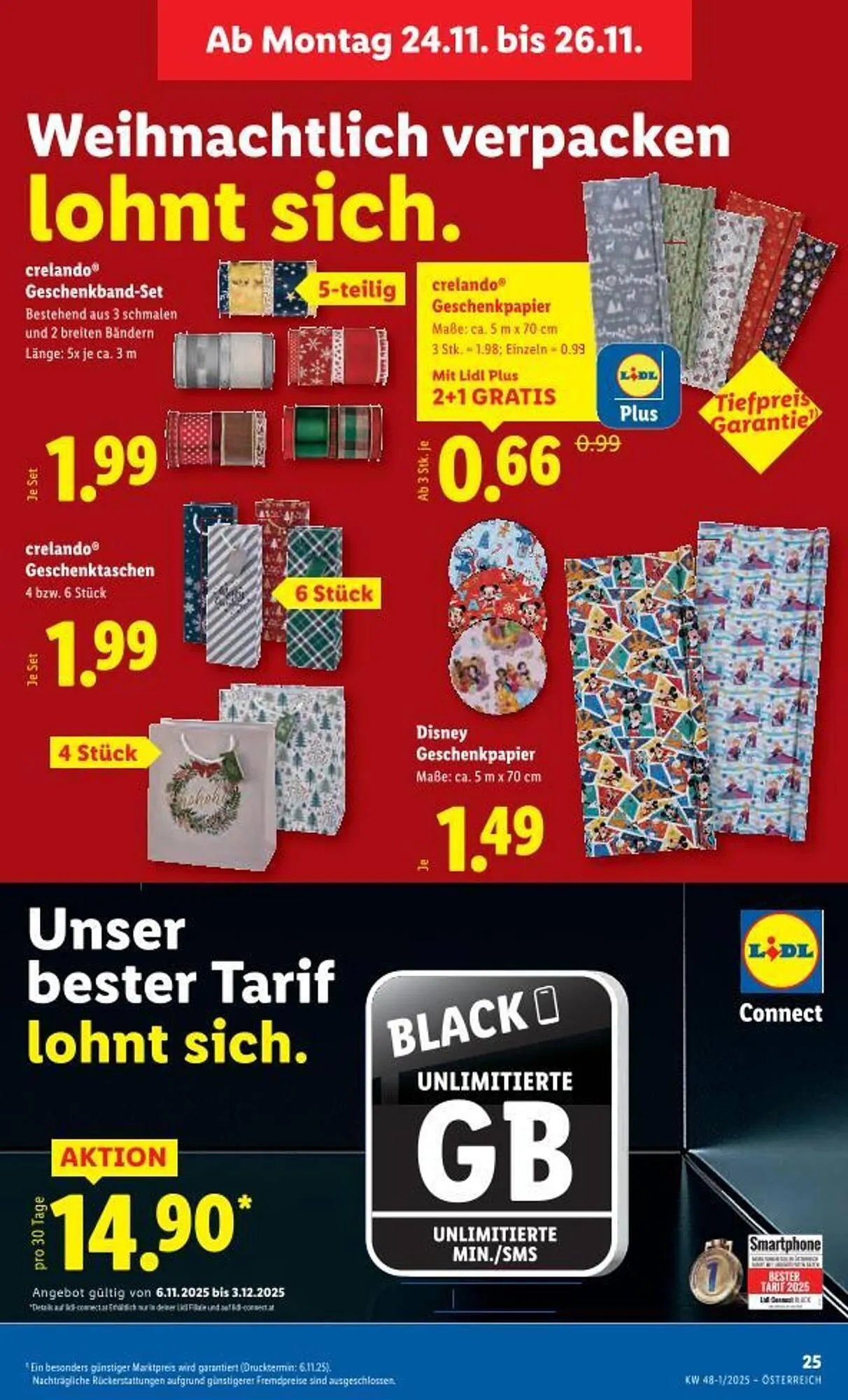 Lidl Flugblatt von 20. November bis 26. November 2025 - Flugblätt seite 28