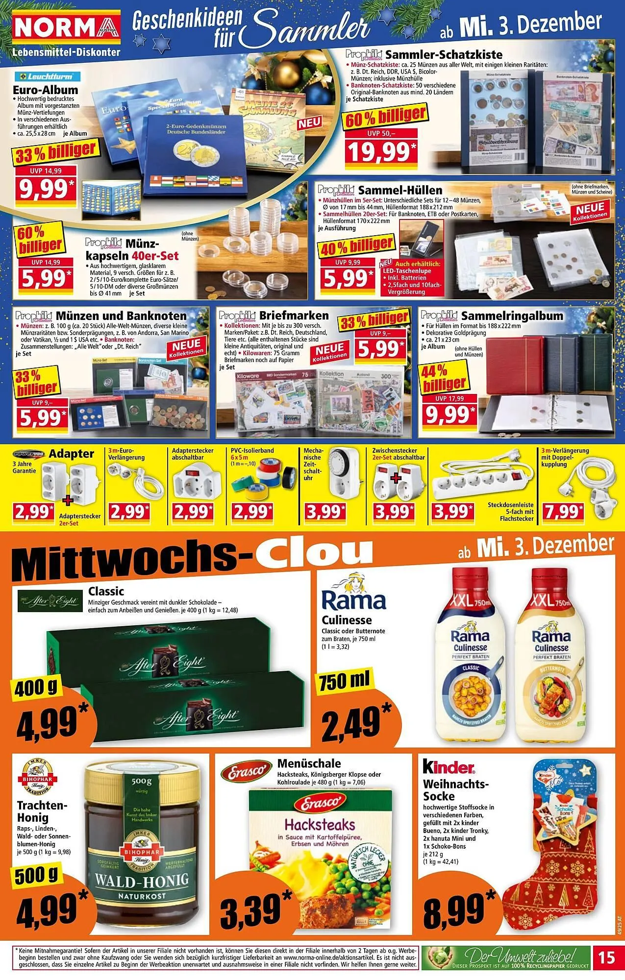Norma Prospekt von 1. Dezember bis 7. Dezember 2025 - Flugblätt seite  15