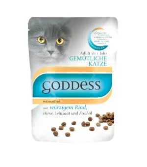 GODDESS Gemütliche Katze mit Rind 750 g