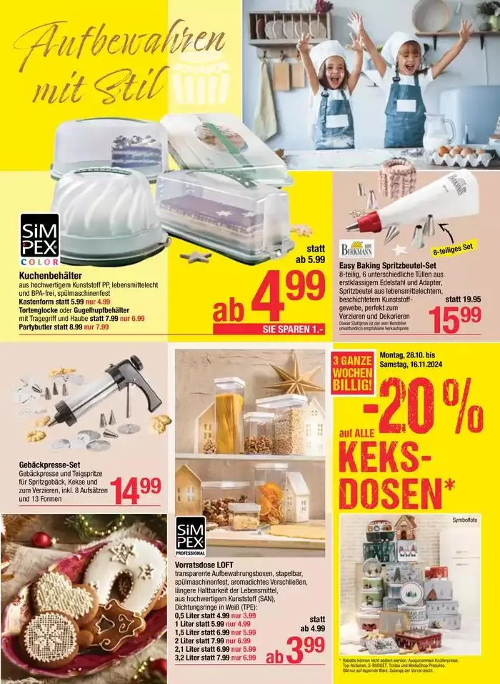 Tolles Angebot für Schnäppchenjäger von 25. Oktober bis 8. November 2024 - Flugblätt seite 9