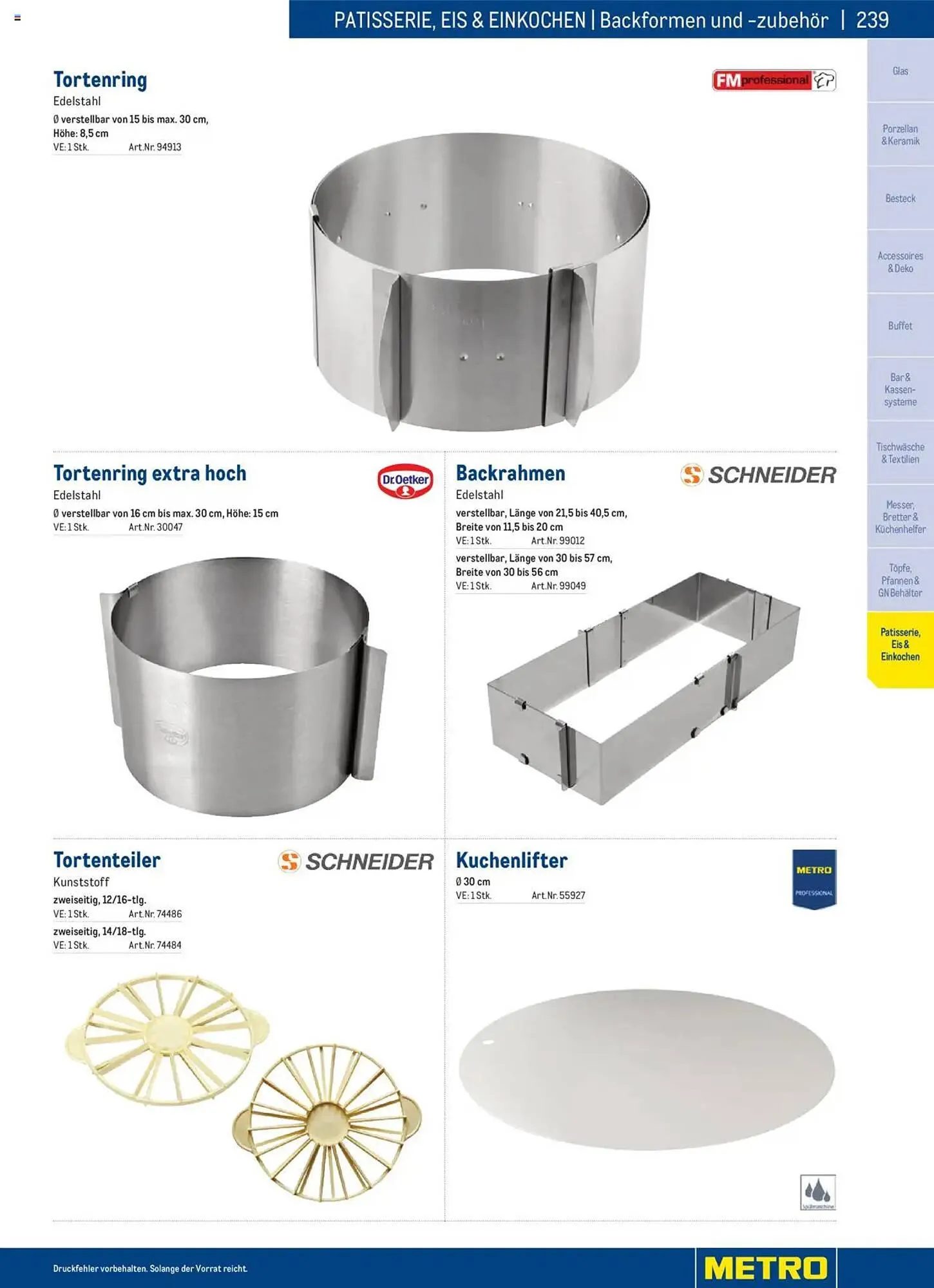 Metro Flugblatt von 2. Dezember bis 31. Dezember 2025 - Flugblätt seite 239