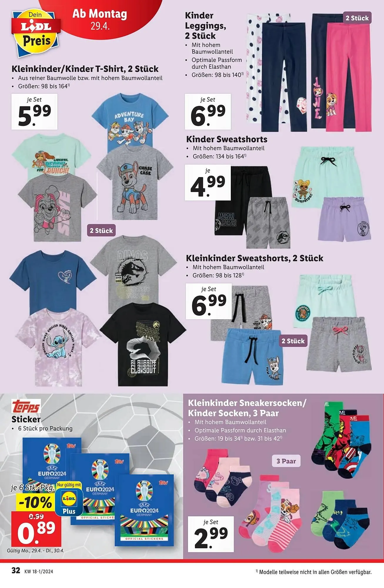 Lidl Flugblatt von 24. April bis 30. April 2024 - Flugblätt seite  36