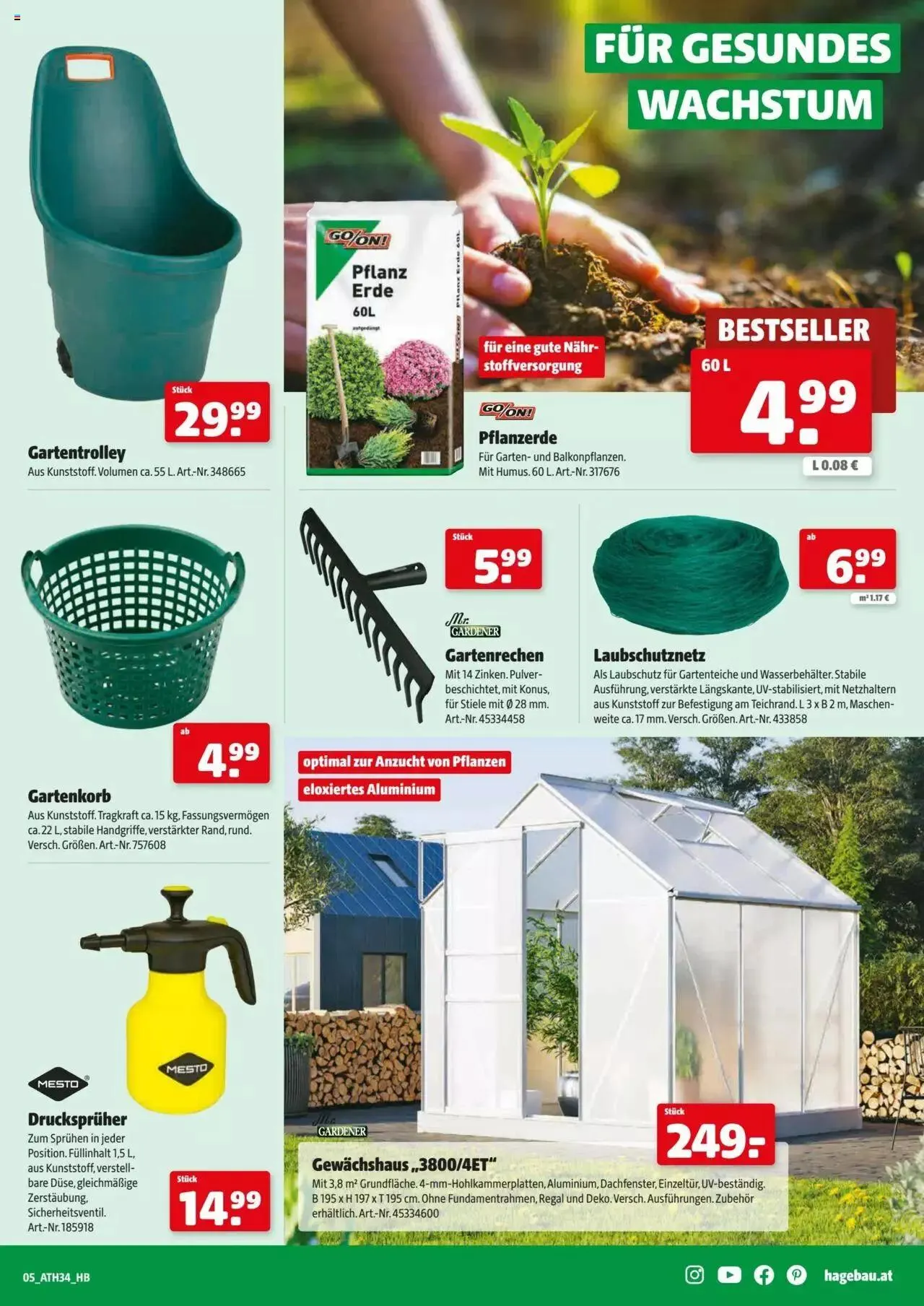 Hagebau Flugblatt von 28. September bis 7. Oktober 2023 - Flugblätt seite 5