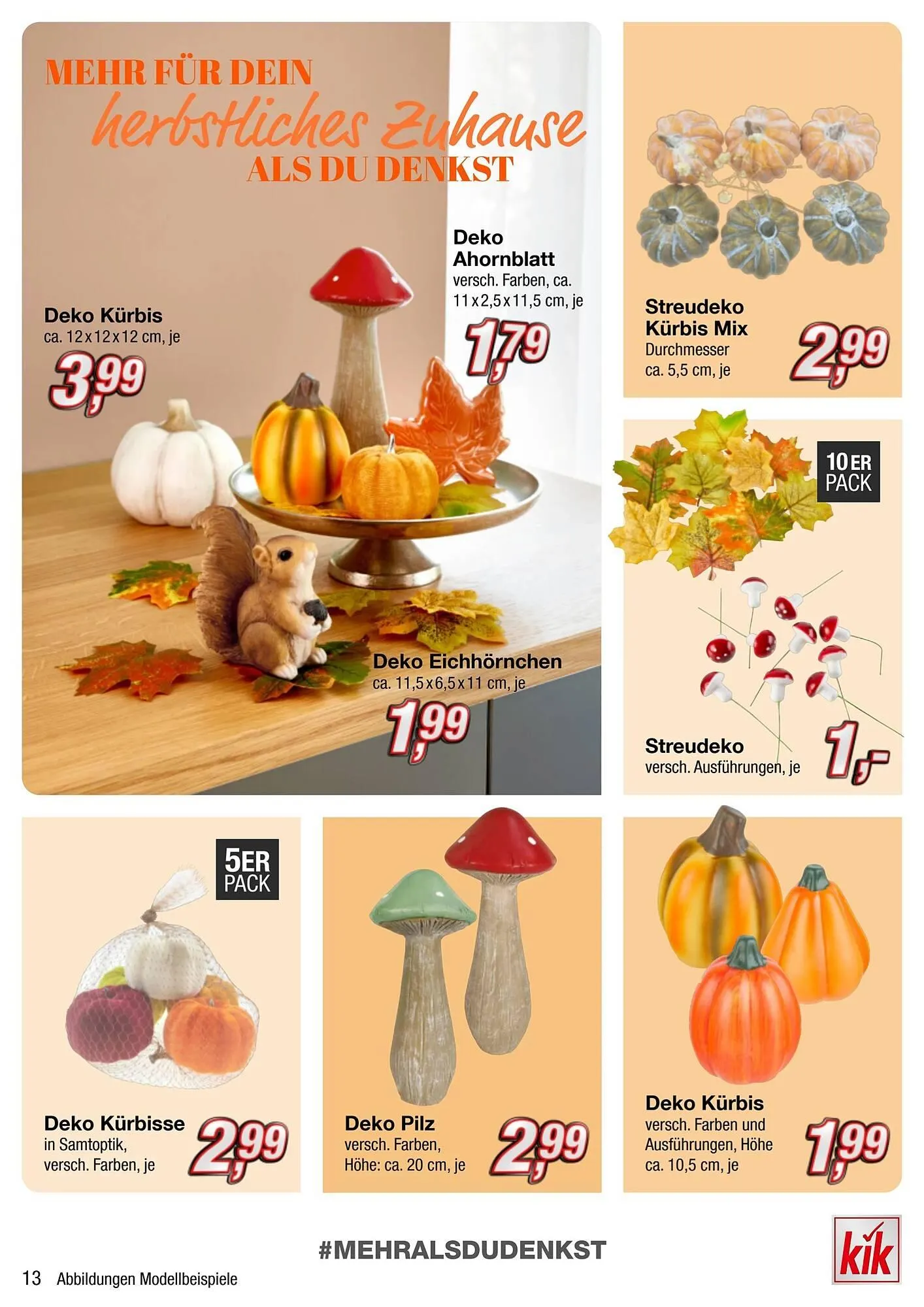 KiK Flugblatt von 16. September bis 1. Oktober 2024 - Flugblätt seite  13