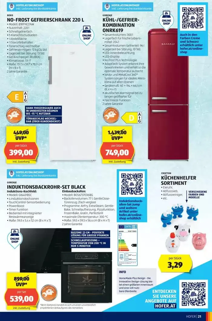 Blättern Sie online im HOFER Flugblatt von 22. Jänner bis 5. Februar 2025 - Flugblätt seite  25