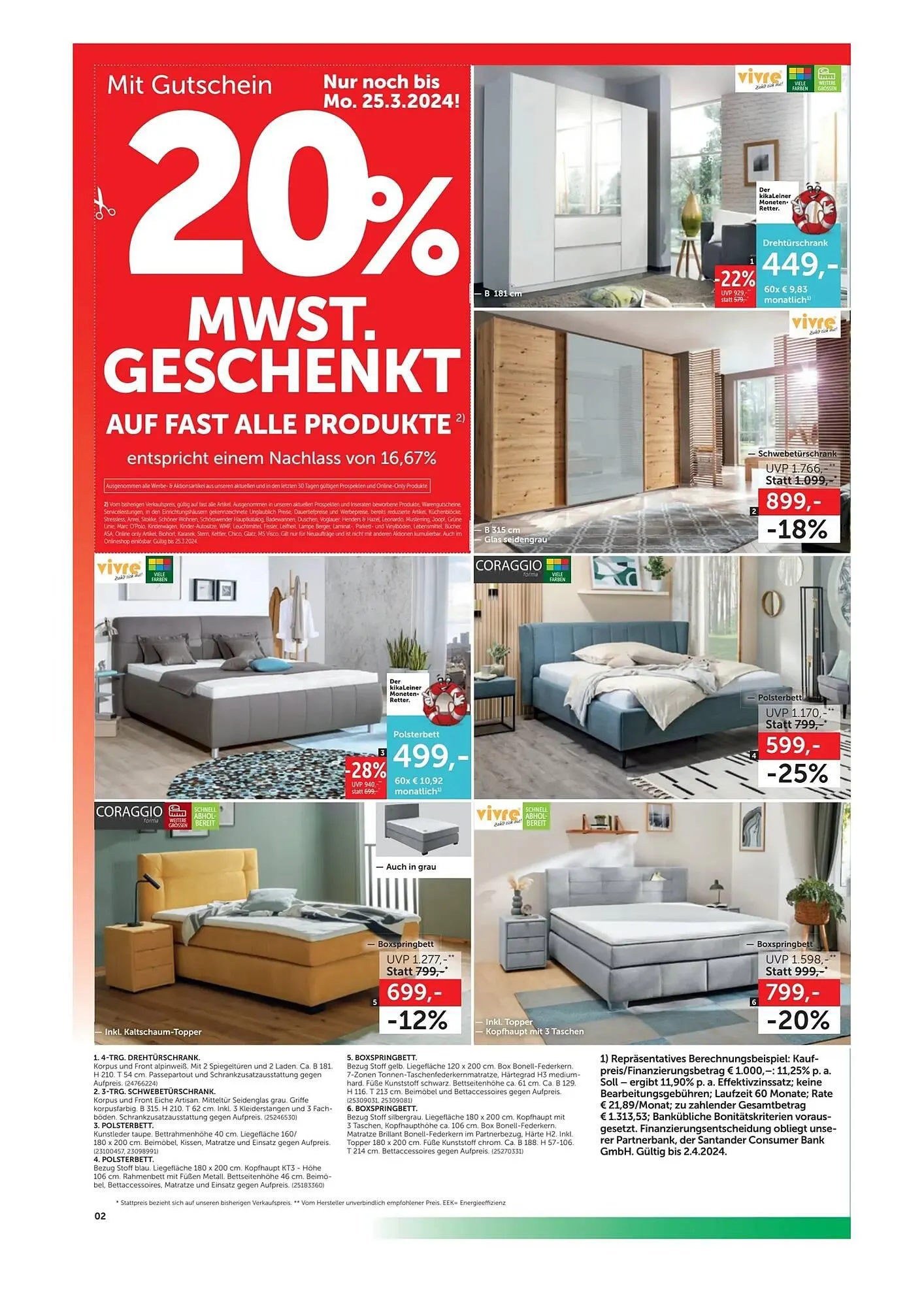 Leiner Flugblatt von 19. März bis 2. April 2024 - Flugblätt seite  2