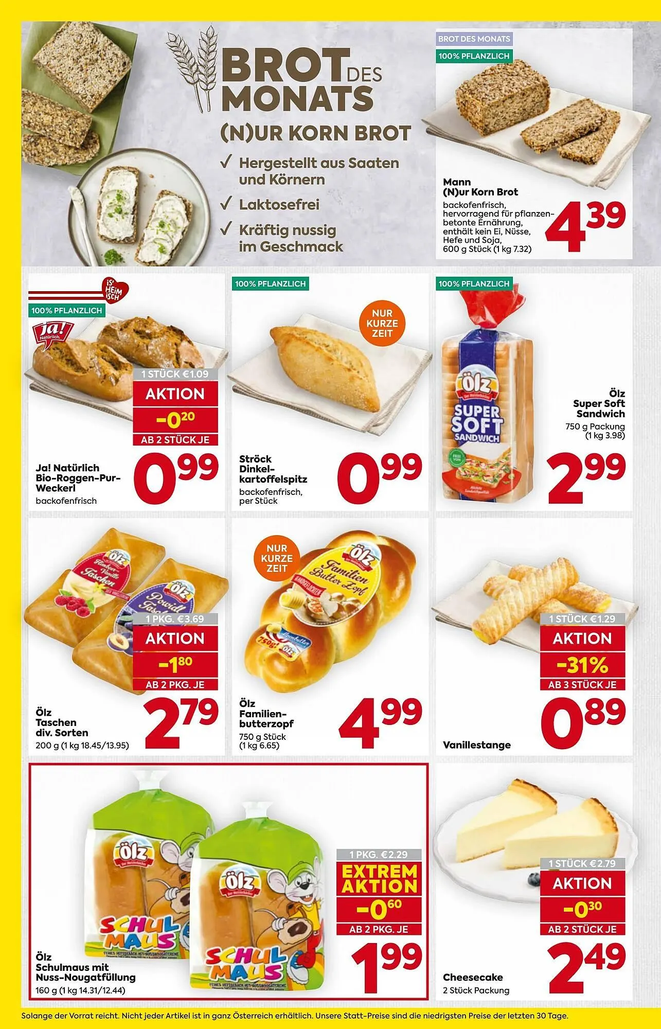 Billa Flugblatt von 2. Jänner bis 7. Jänner 2026 - Flugblätt seite  12