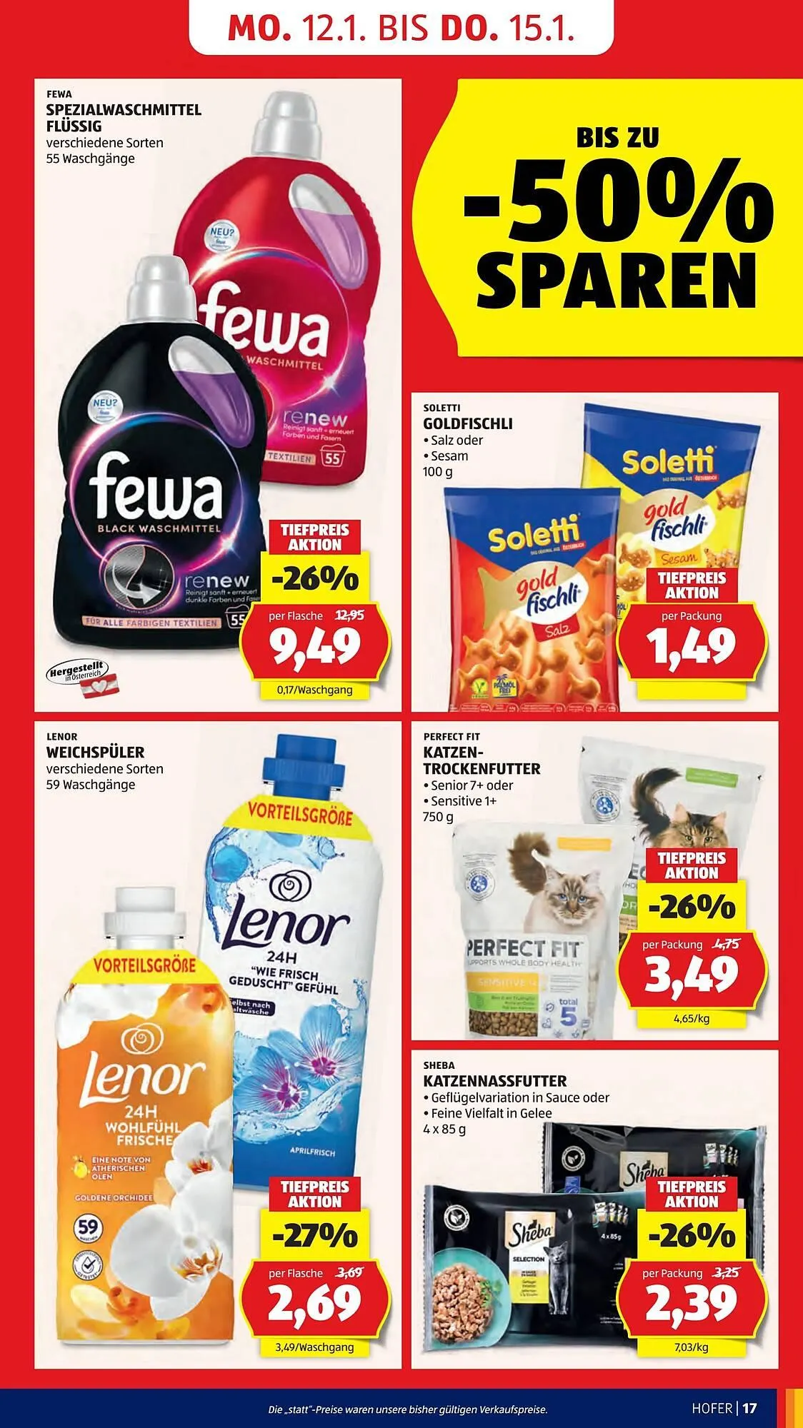 Hofer Flugblatt von 9. Jänner bis 15. Jänner 2026 - Flugblätt seite  19