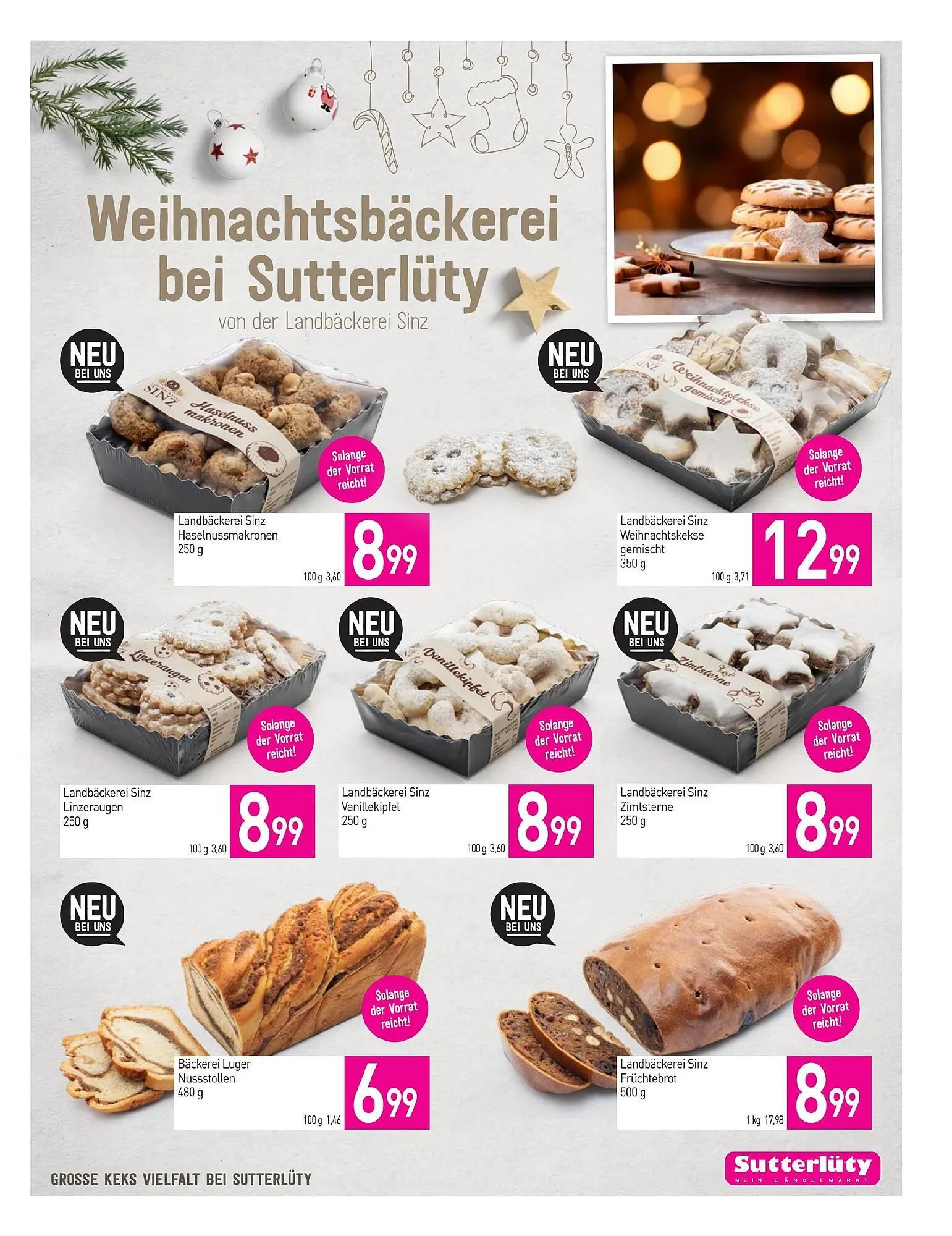 Sutterlüty Flugblatt von 7. Dezember bis 12. Dezember 2023 - Flugblätt seite 11