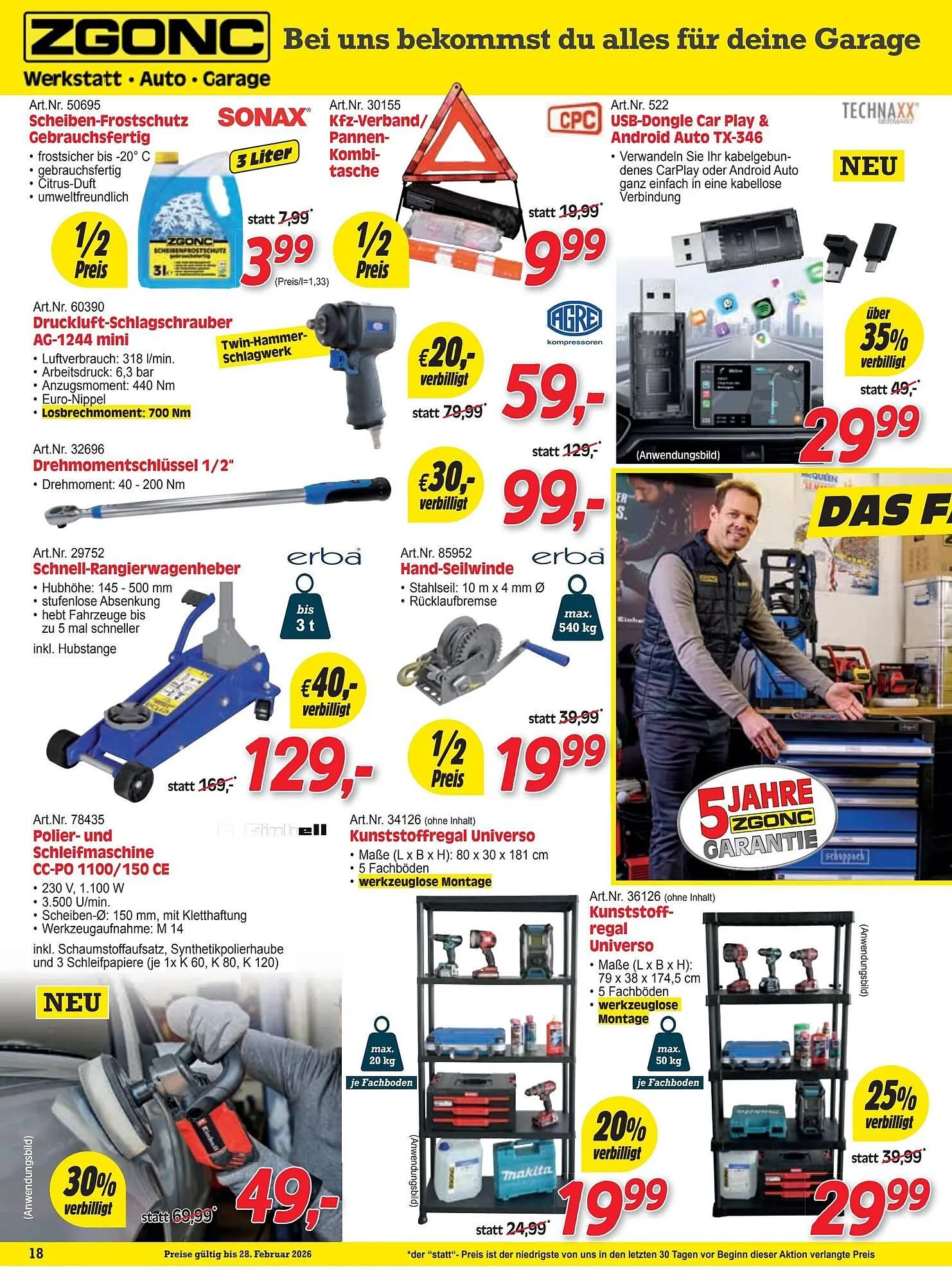 Zgonc Flugblatt von 12. Februar bis 28. Februar 2026 - Flugblätt seite  18