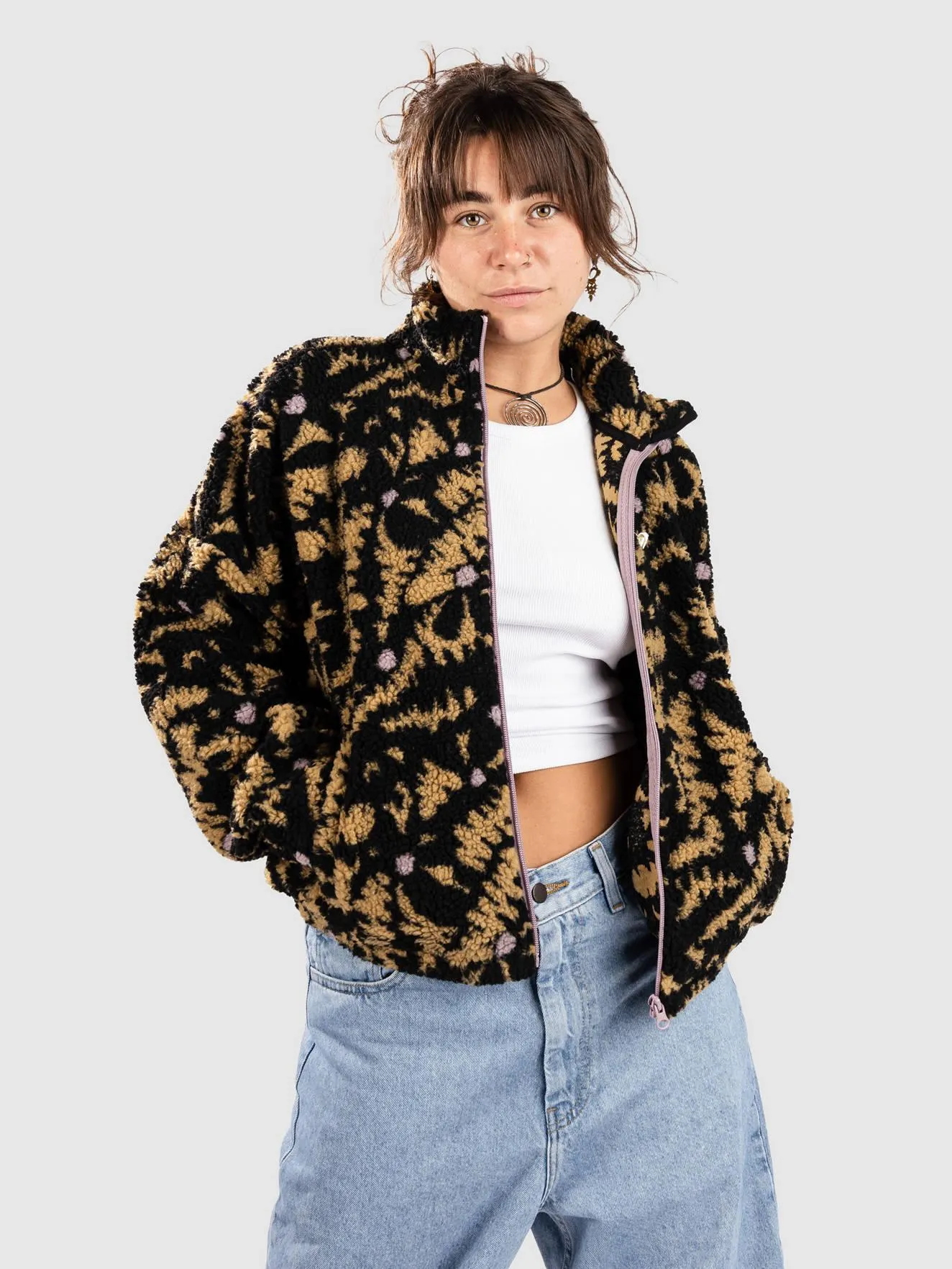 Boundless Spirit Zippered Fleecejacke