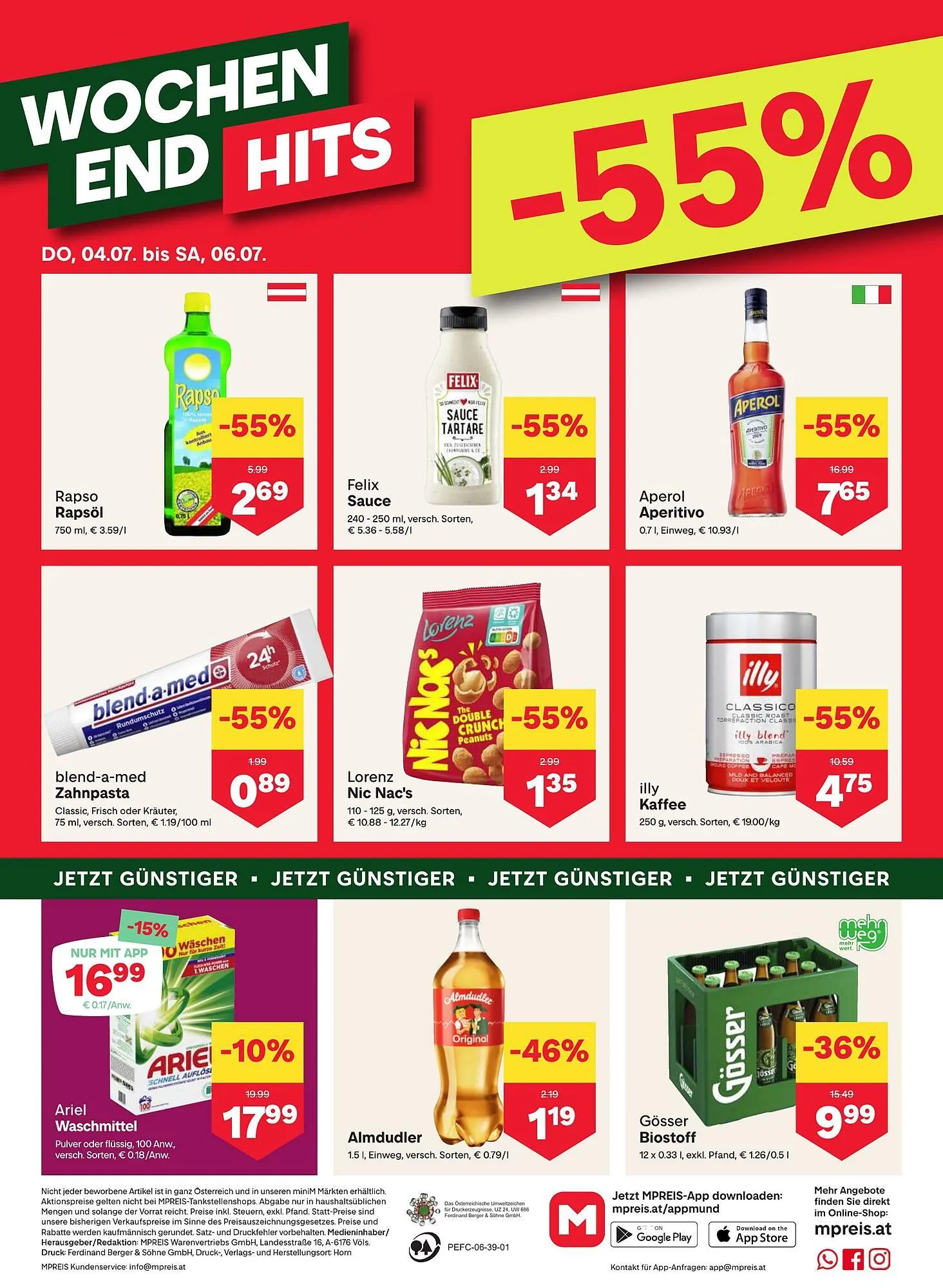MPreis Flugblatt von 1. Juli bis 7. Juli 2024 - Flugblätt seite 8