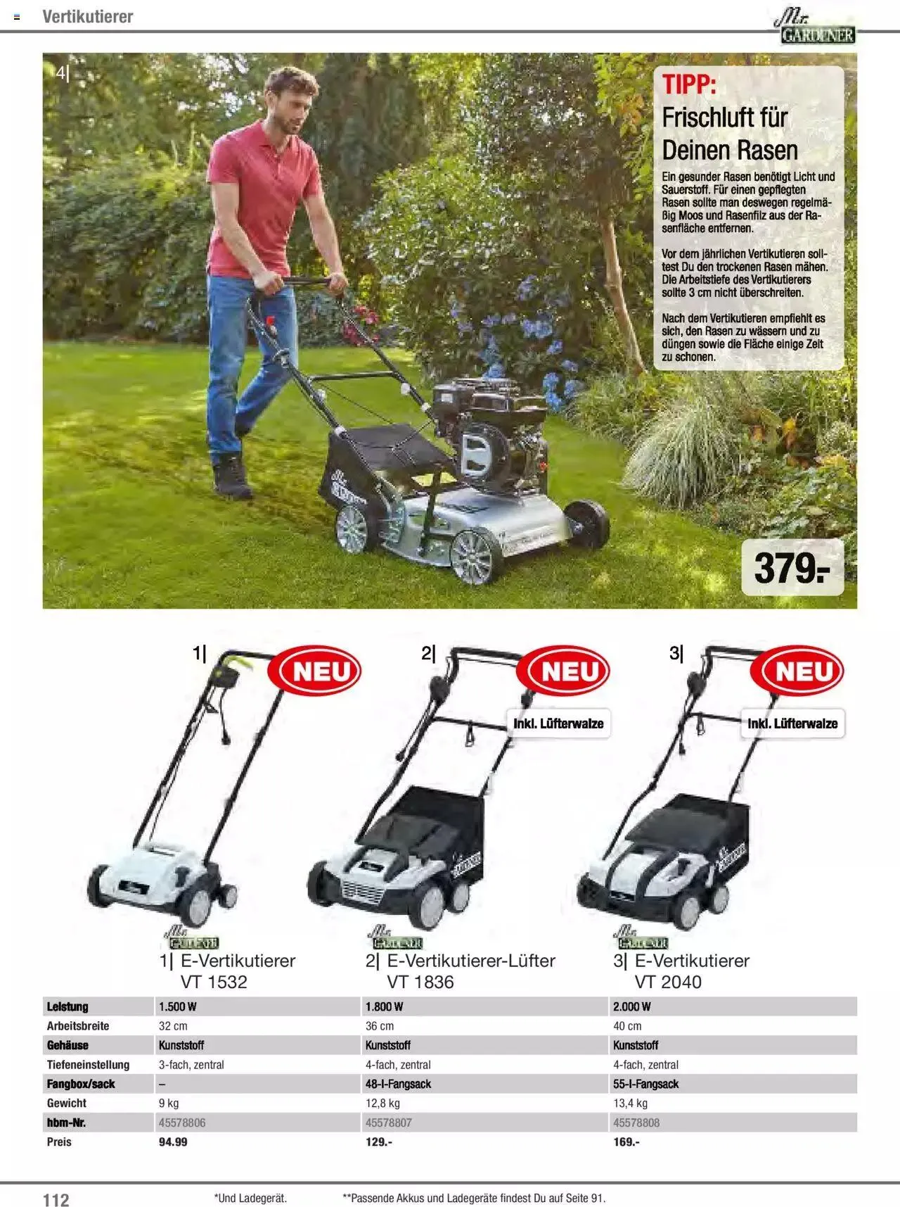 Hagebau Gartenjahr 2023 von 7. März bis 31. Dezember 2023 - Flugblätt seite  112