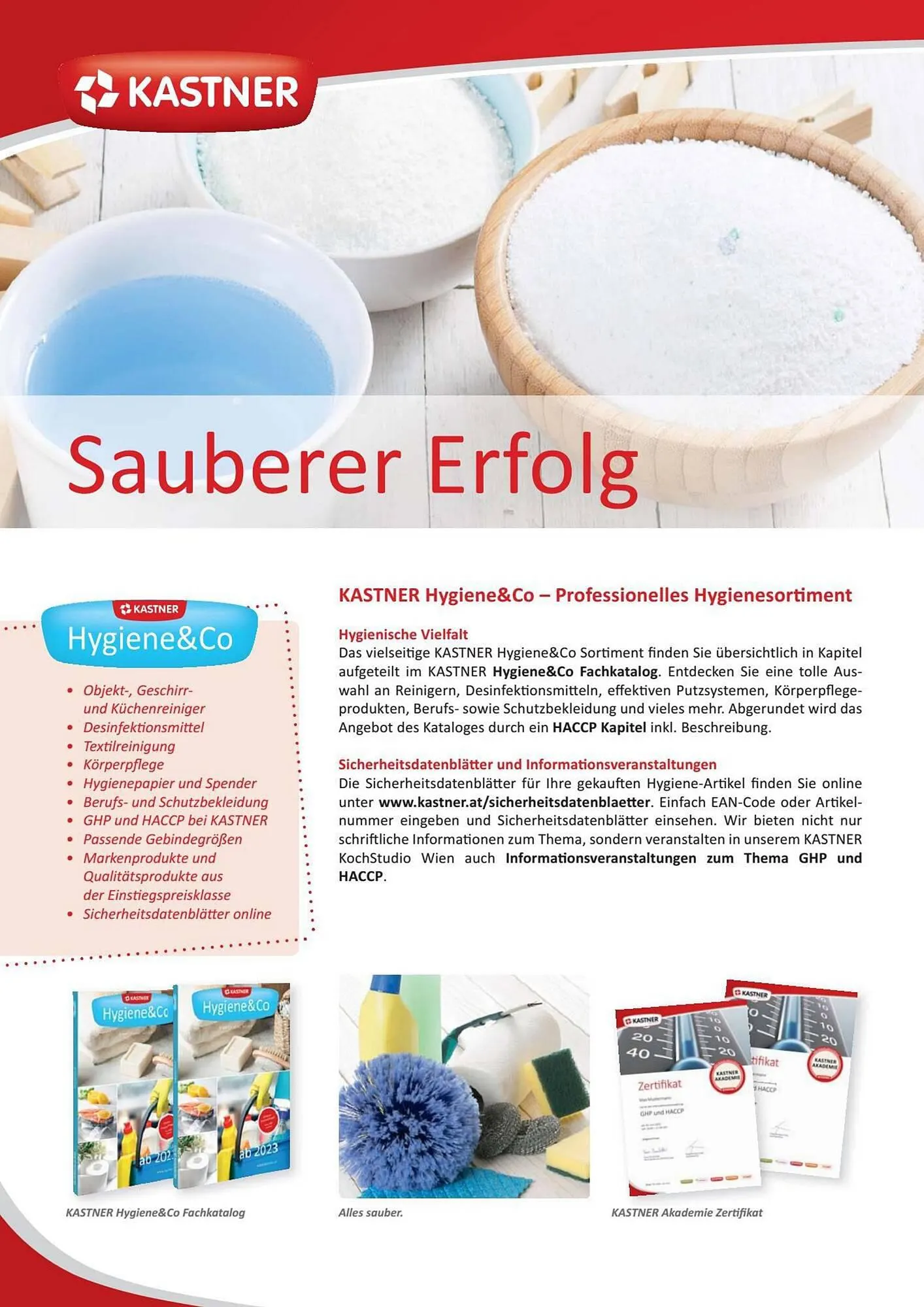 Kastner Flugblatt von 15. September bis 30. Dezember 2023 - Flugblätt seite 18