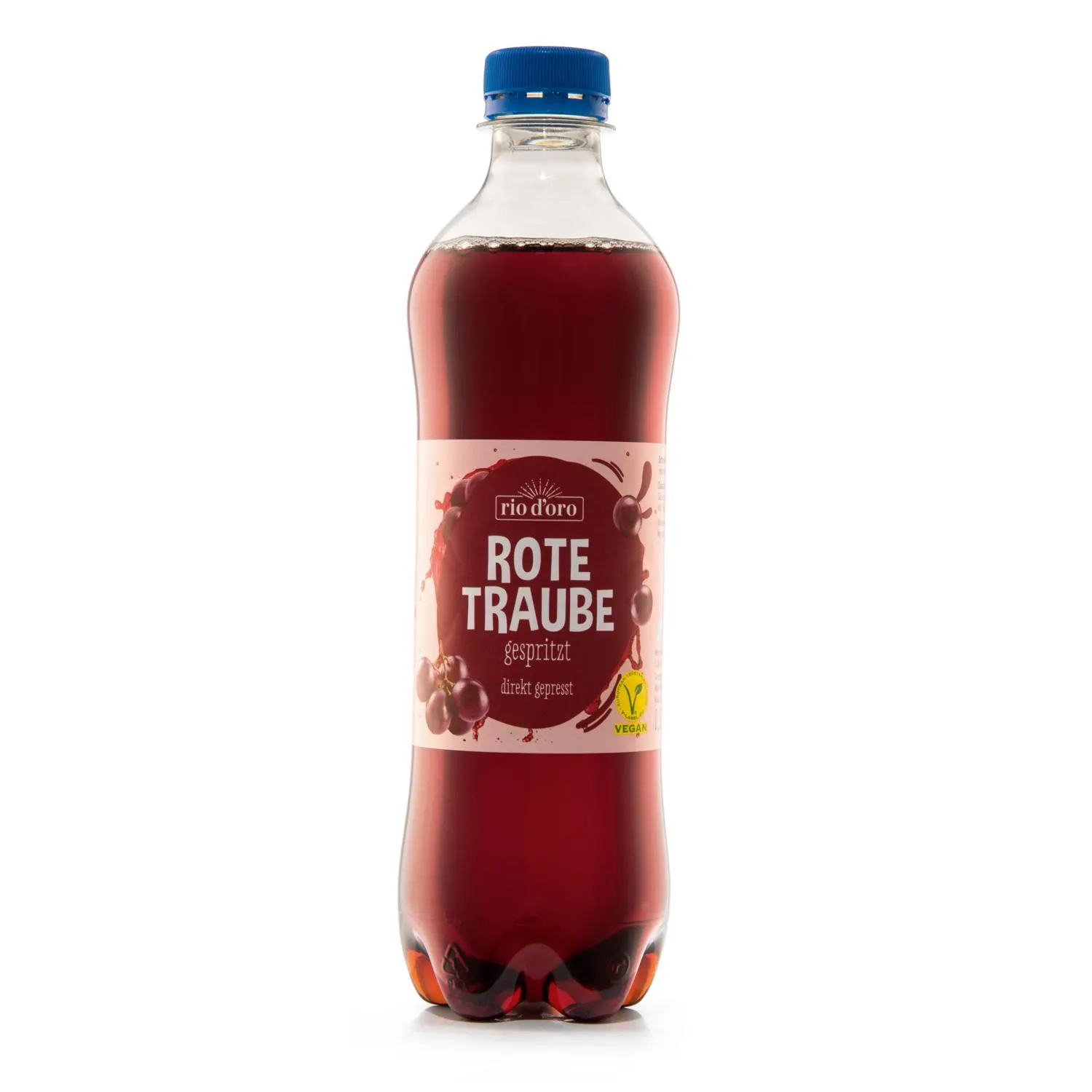 RIO D'ORO Direktsaft gespritzt, Traube rot