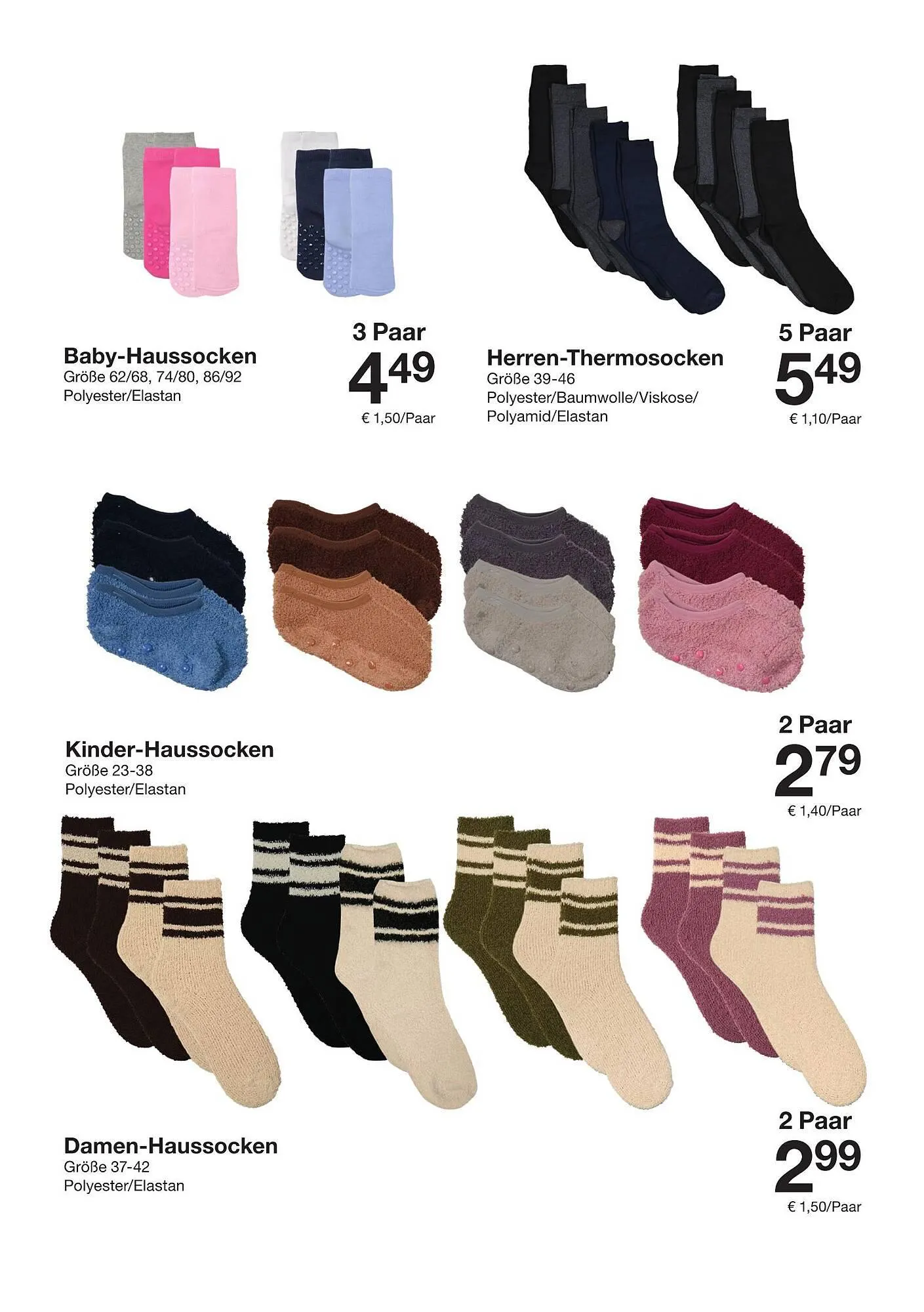 Zeeman Prospekt von 25. Oktober bis 7. November 2025 - Flugblätt seite 21