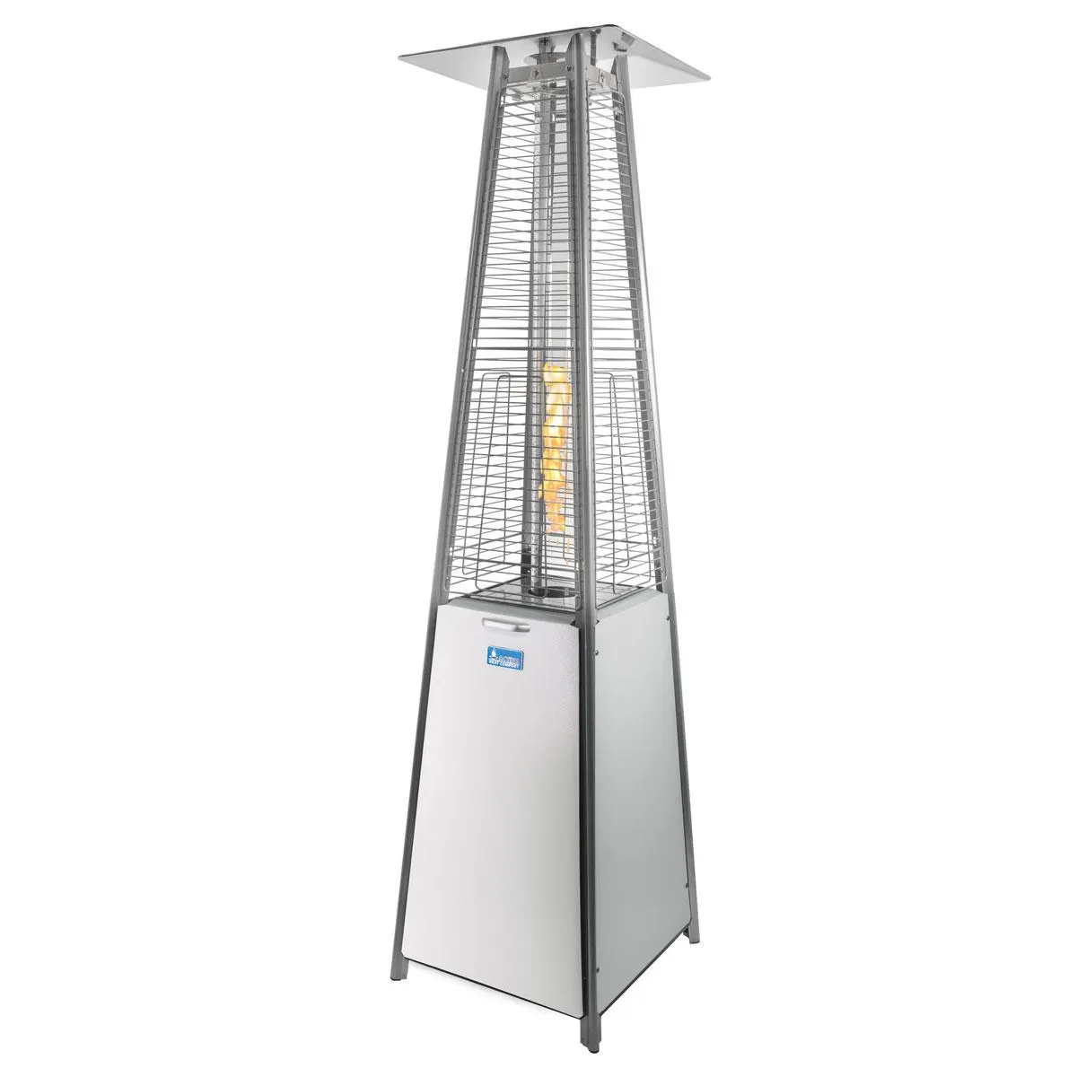 Flammenheizer CHEOPS II weiß