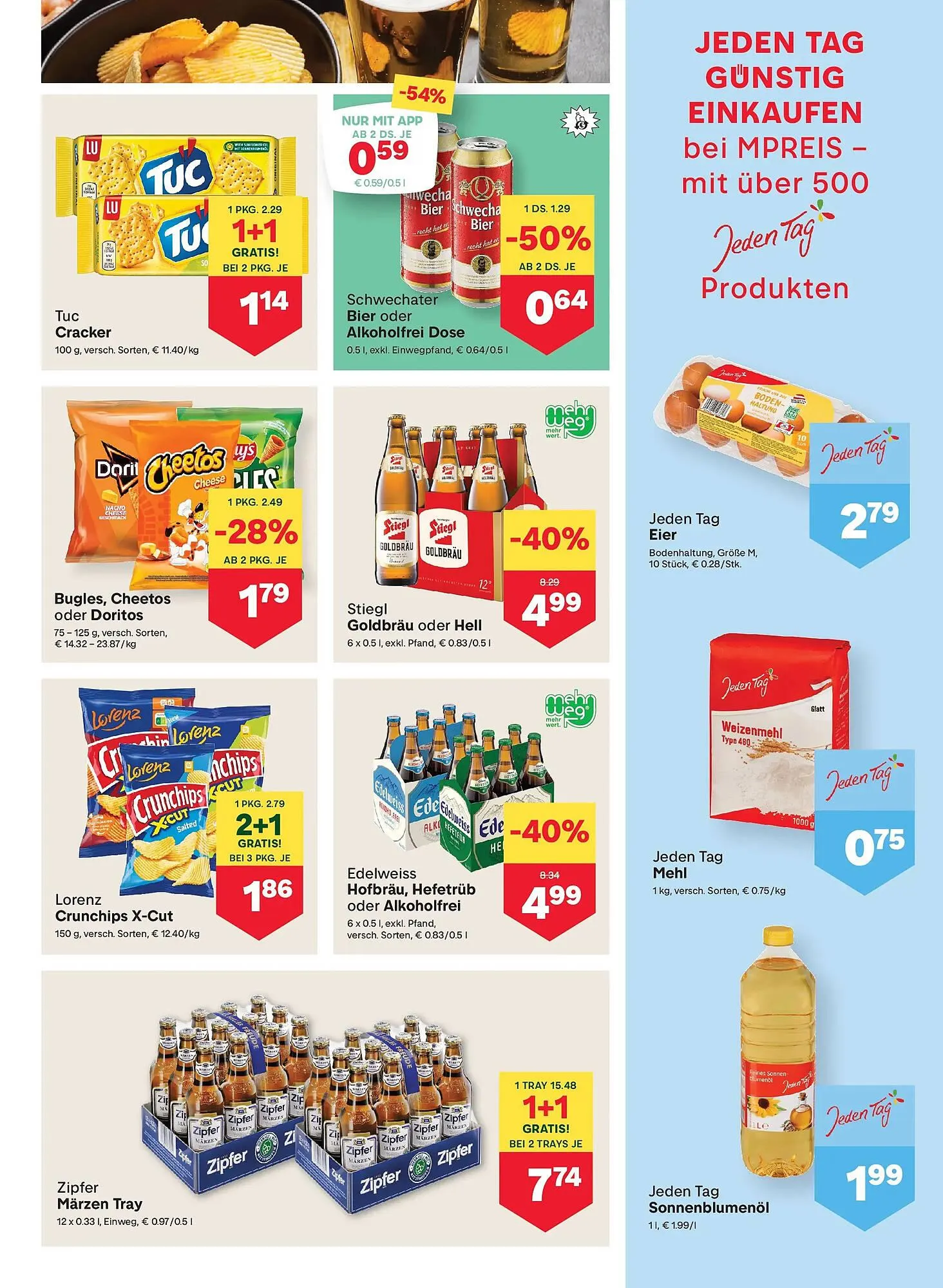 MPreis Flugblatt von 8. Jänner bis 14. Jänner 2026 - Flugblätt seite  9