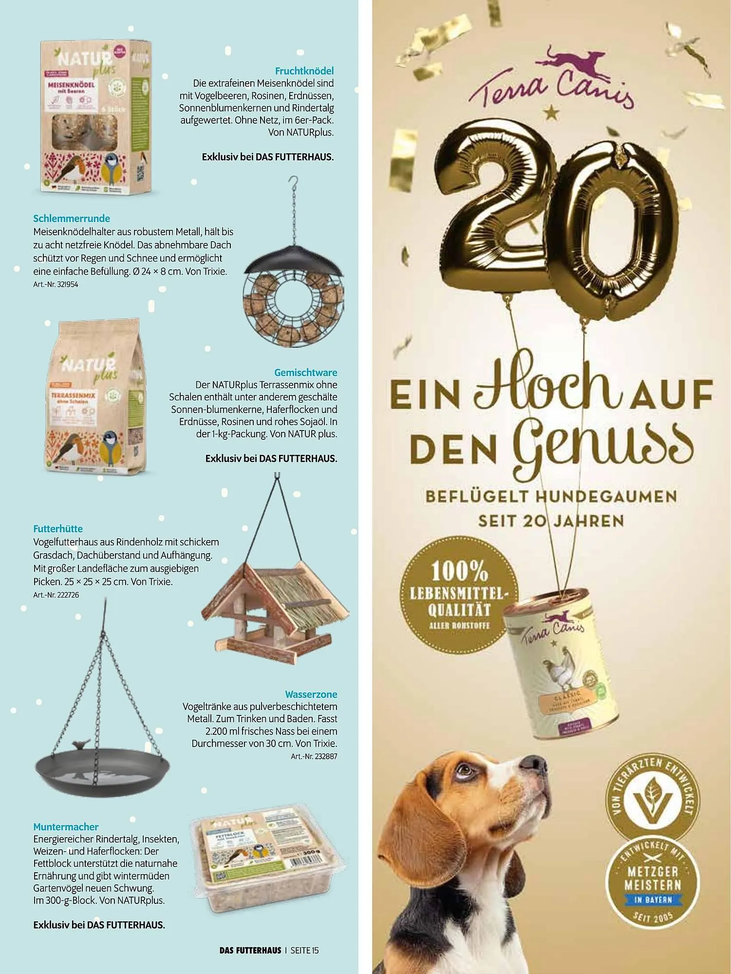 Das Futterhaus Prospekt von 17. Dezember bis 6. Jänner 2026 - Flugblätt seite  15