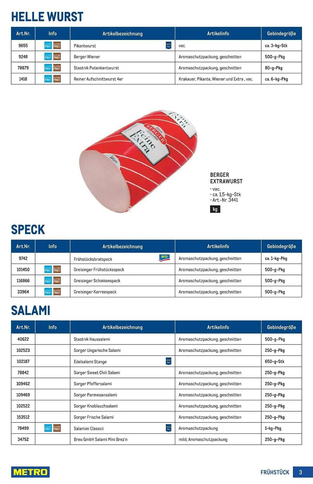 Metro Flugblatt von 18. März bis 1. April 2026 - Flugblätt seite  3