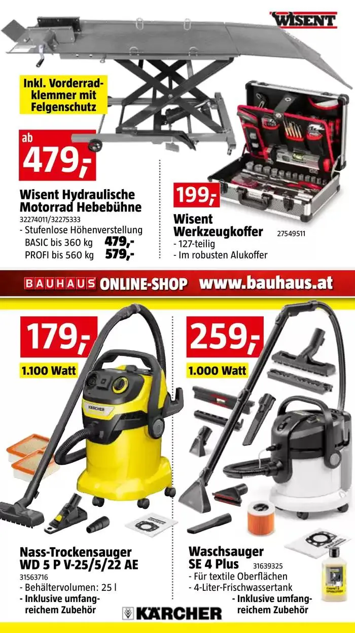 Bauhaus Angebote von 30. Jänner bis 28. Februar 2025 - Flugblätt seite 7